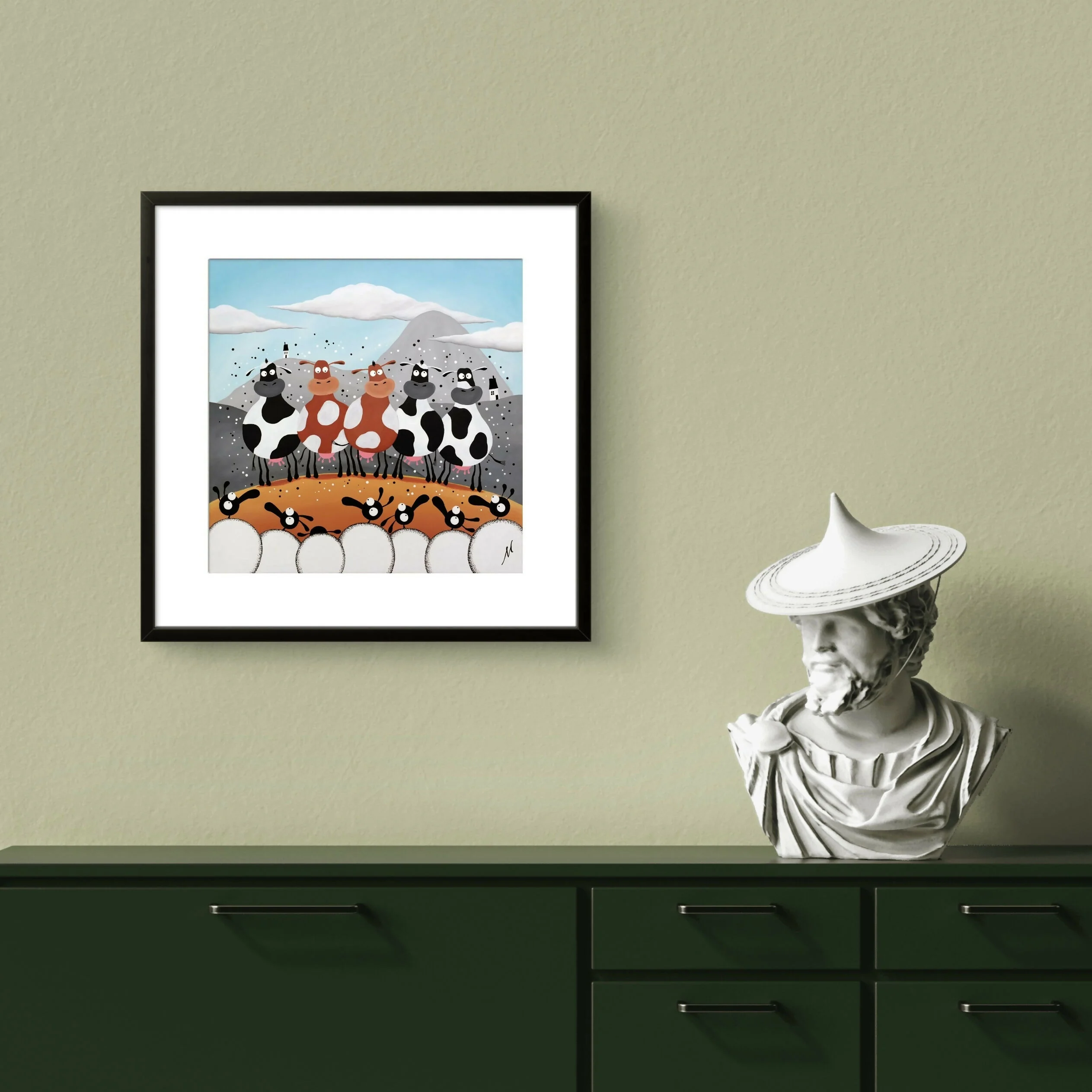 Uddersfield - 16” Framed Limited Edition Print - Image 2