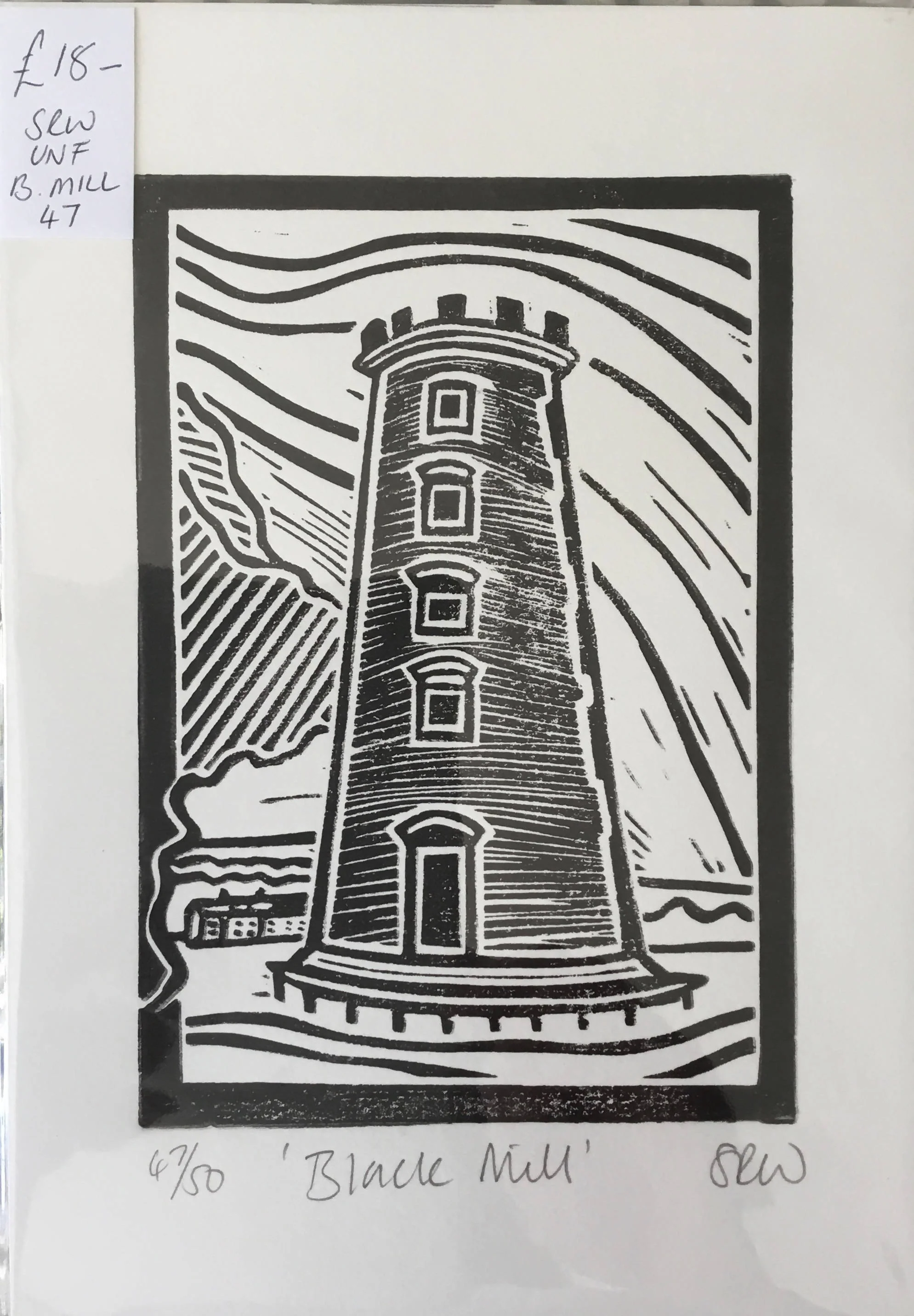Unframed Limited Edition Lino Cut Prints - 3 - Image 11