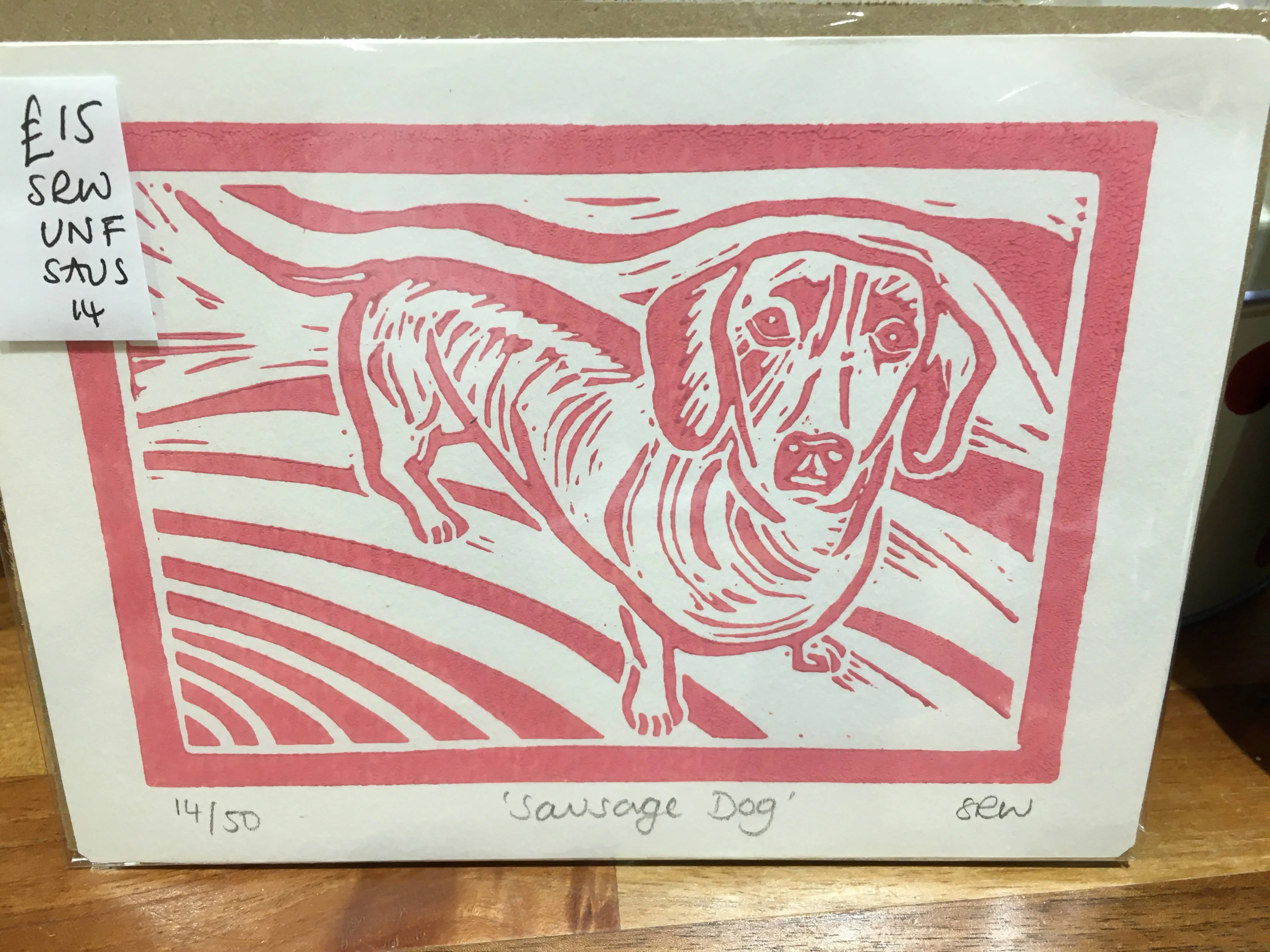 Unframed Limited Edition Lino Cut Prints - 3 - Image 15