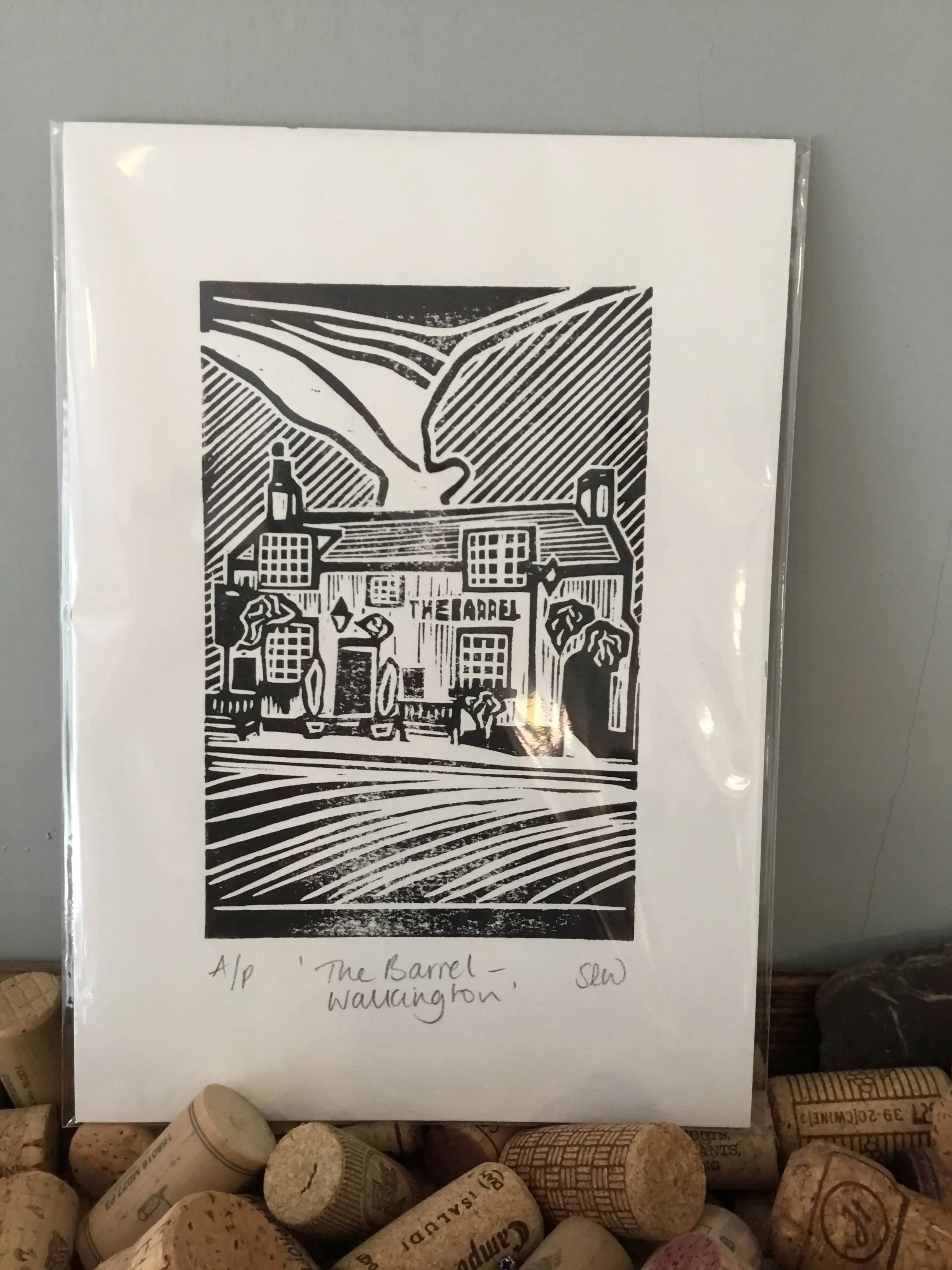 Unframed Limited Edition Lino Cut Prints - 3 - Image 17