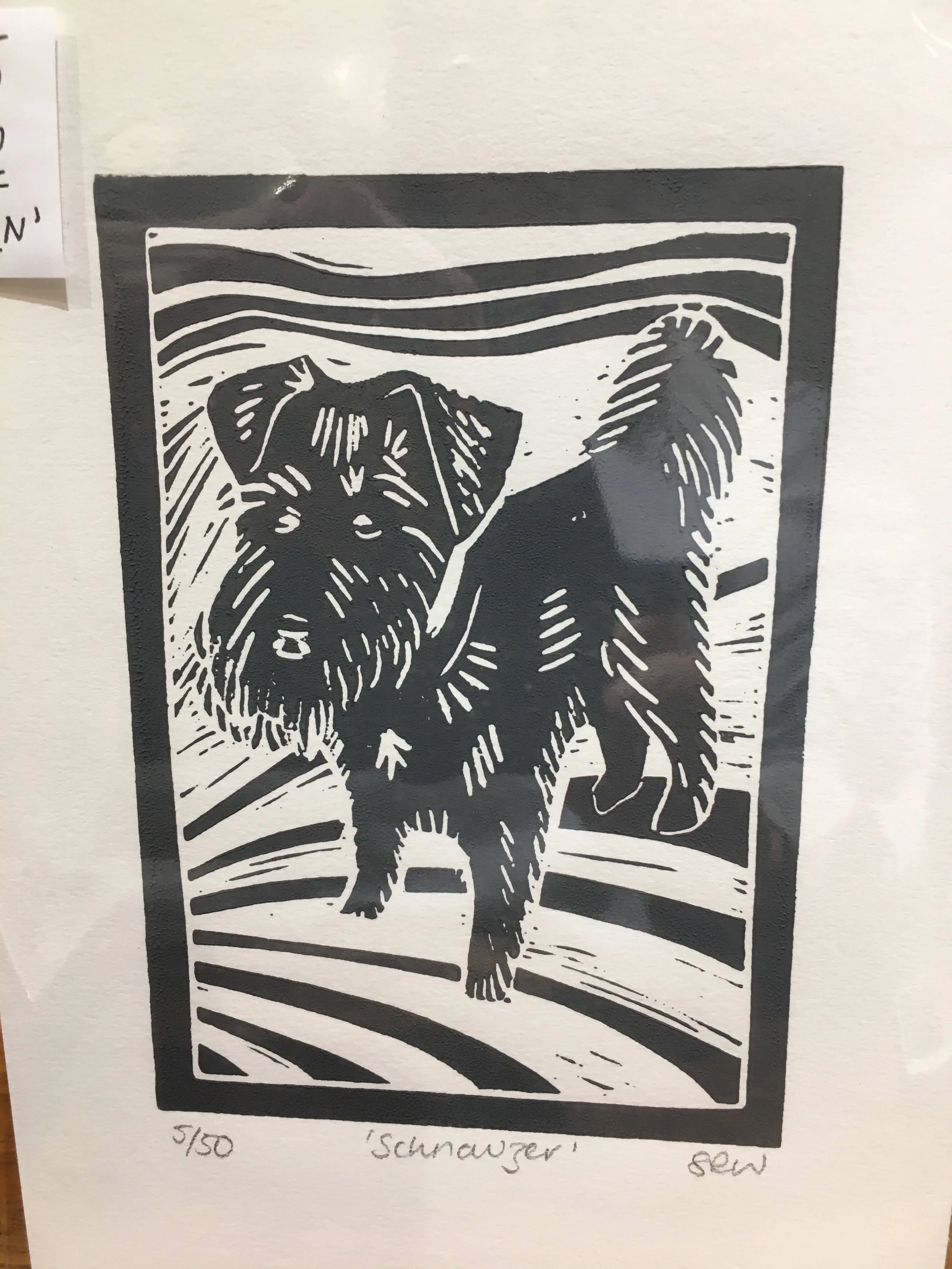 Unframed Limited Edition Lino Cut Prints - 3 - Image 2