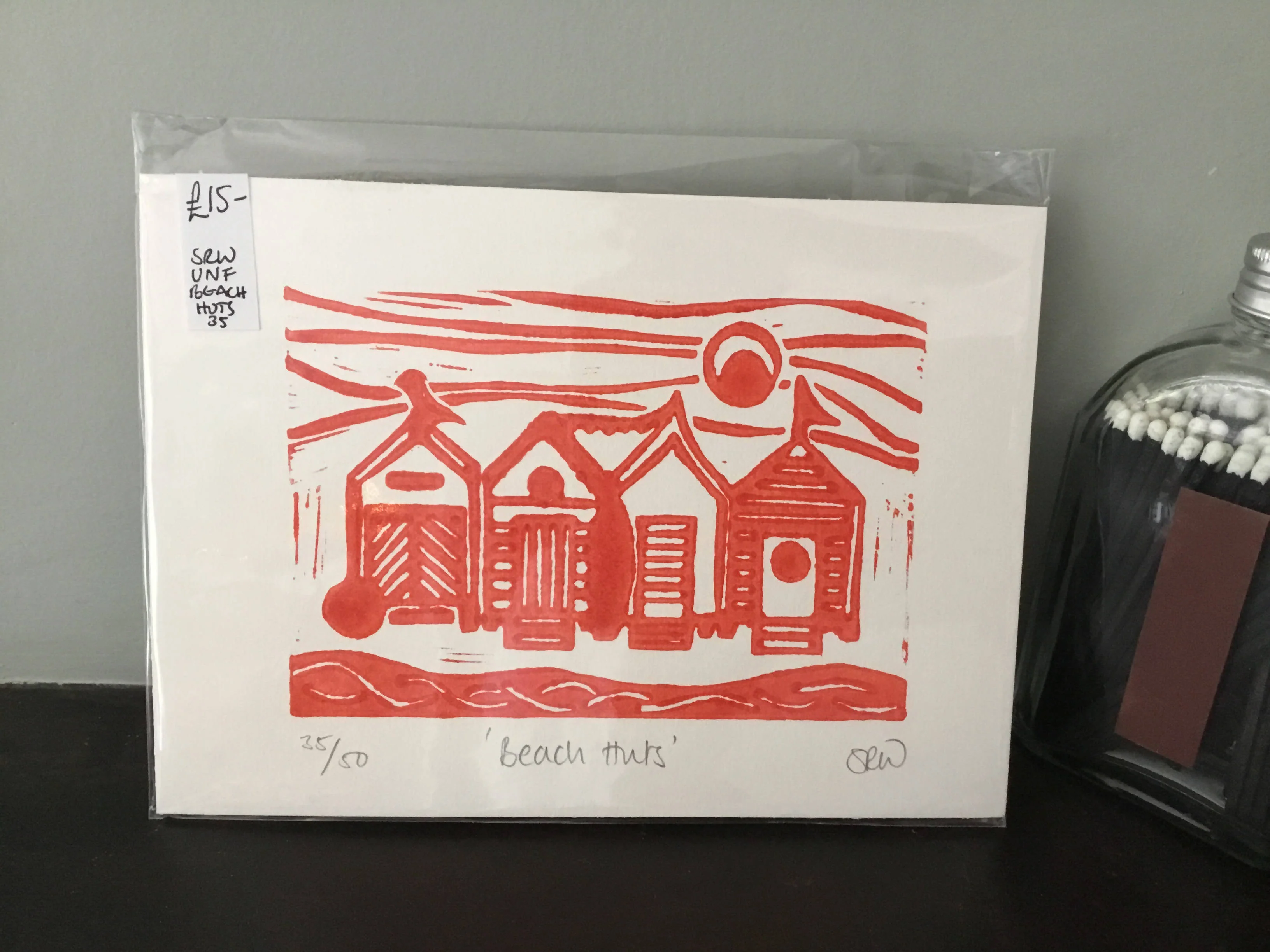 Unframed Limited Edition Lino Cut Prints - 3 - Image 21