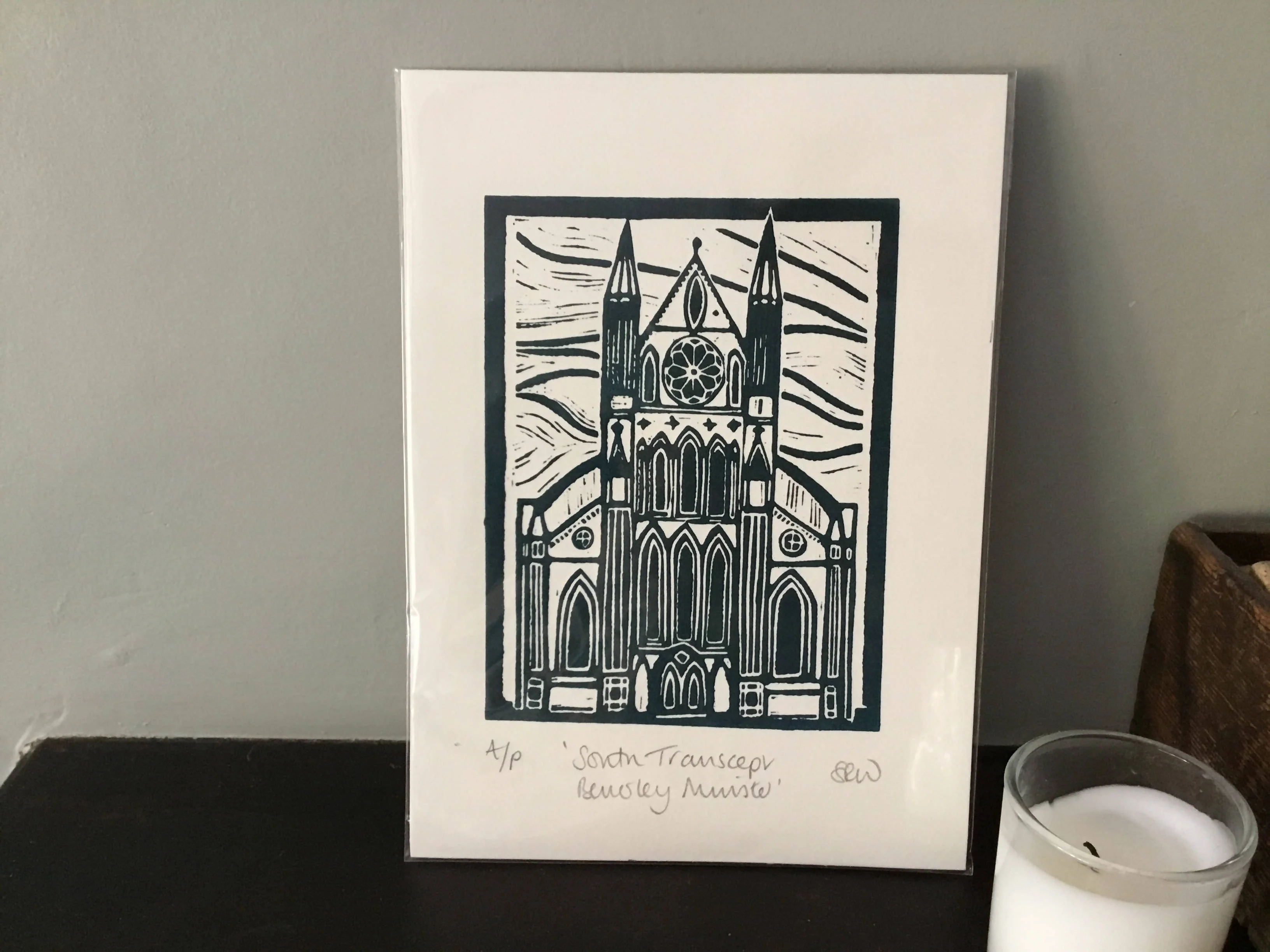 Unframed Limited Edition Lino Cut Prints - 3 - Image 25