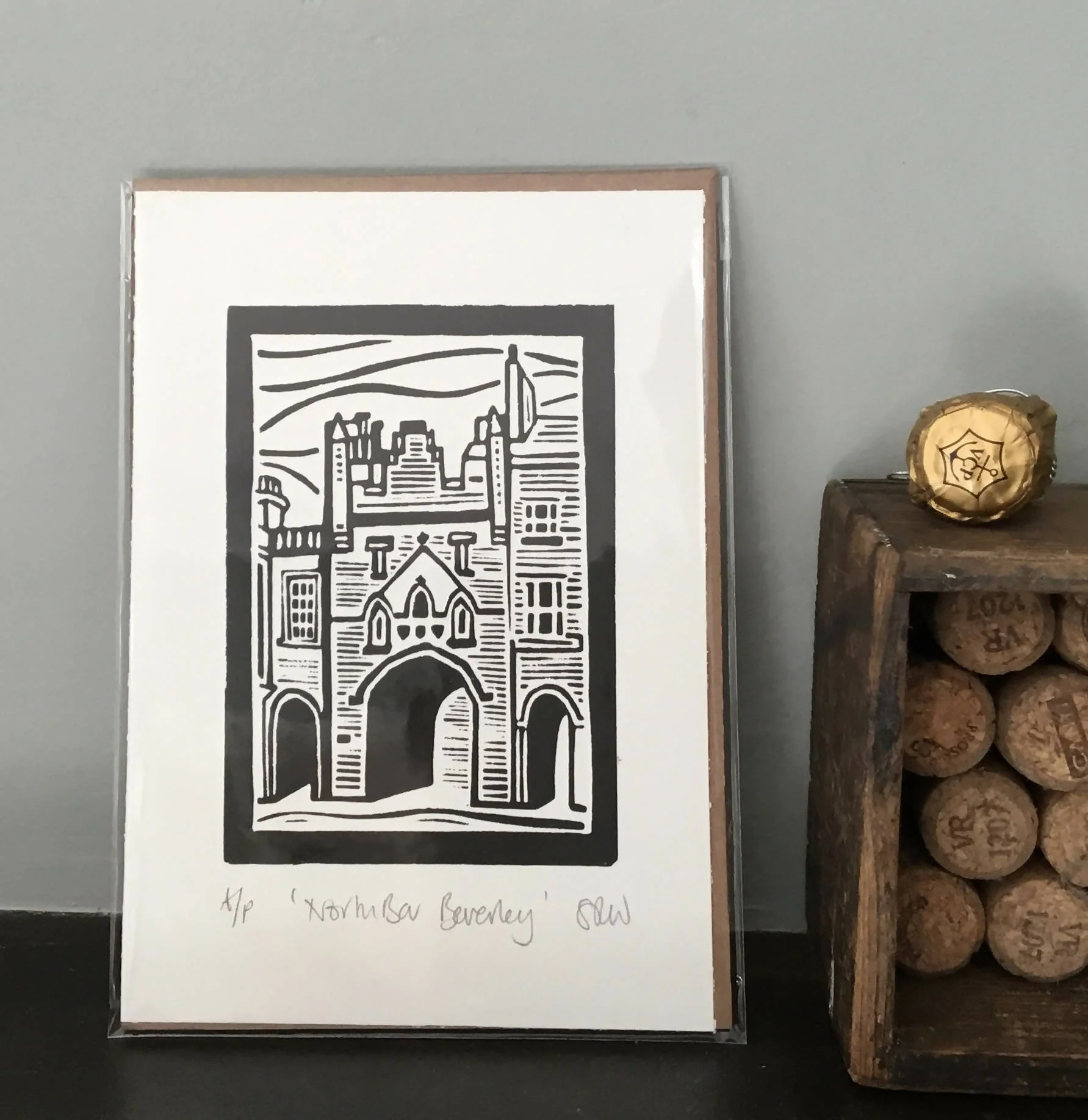 Unframed Limited Edition Lino Cut Prints - 3 - Image 26