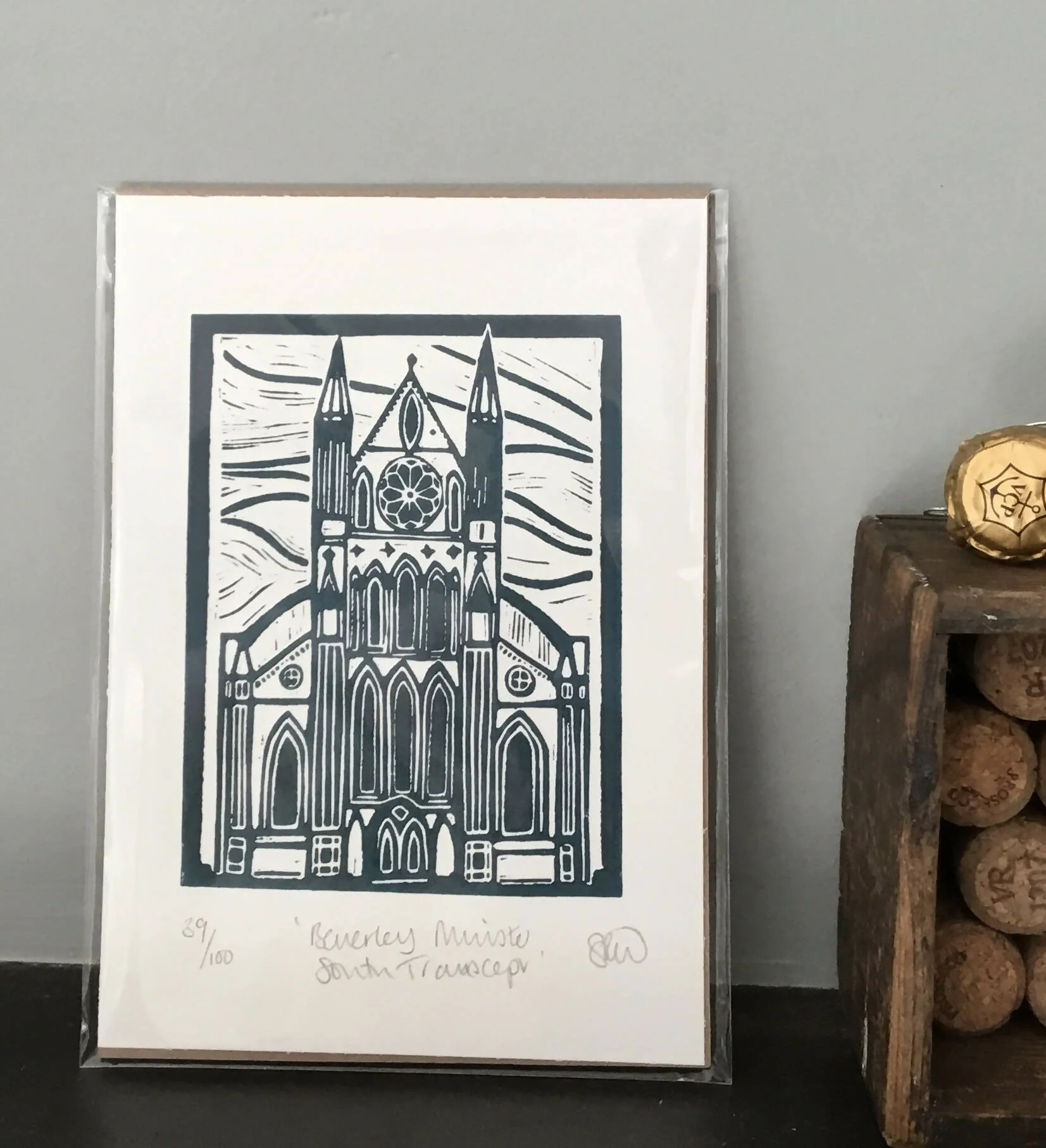 Unframed Limited Edition Lino Cut Prints - 3 - Image 27