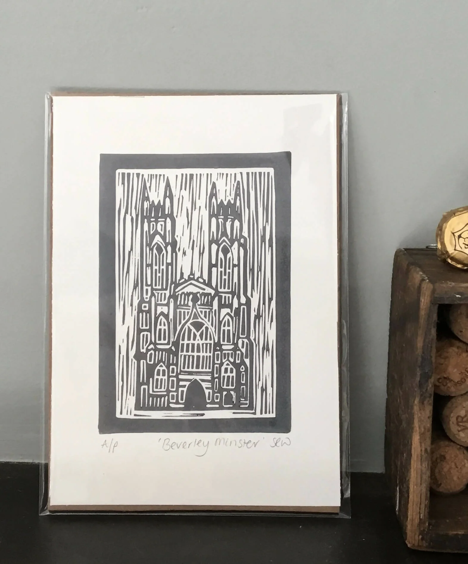 Unframed Limited Edition Lino Cut Prints - 3 - Image 28