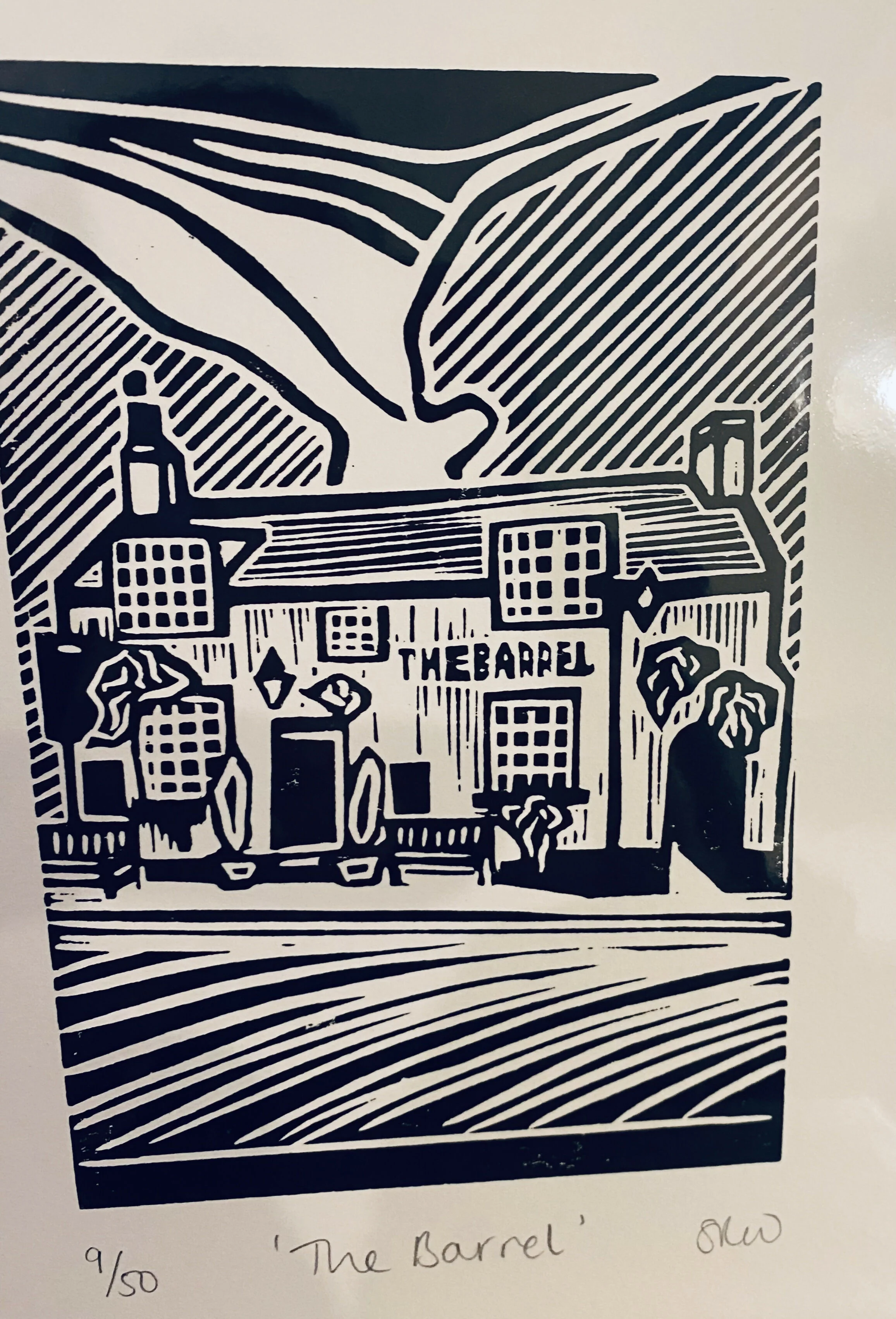 Unframed Limited Edition Lino Cut Prints - 3 - Image 42