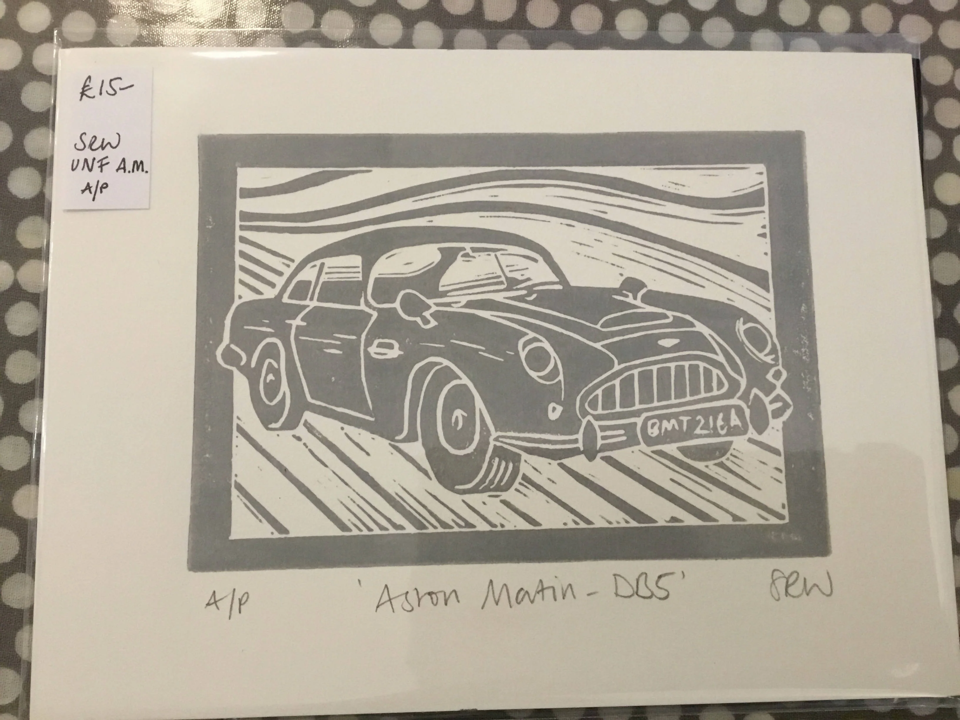 Unframed Limited Edition Lino Cut Prints - 3 - Image 6