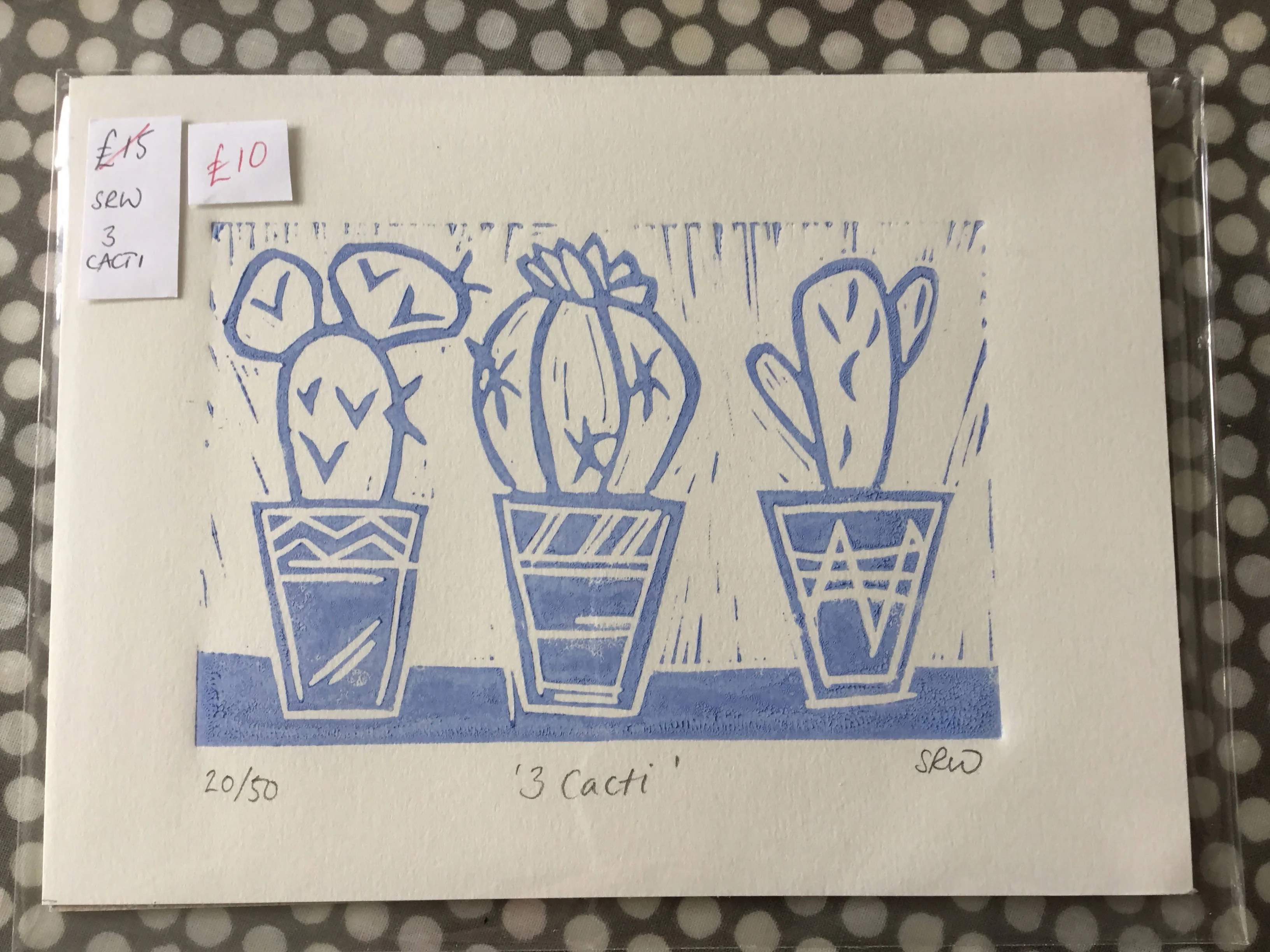 Unframed Limited Edition Lino Cut Prints - 2 - Assorted - Image 5