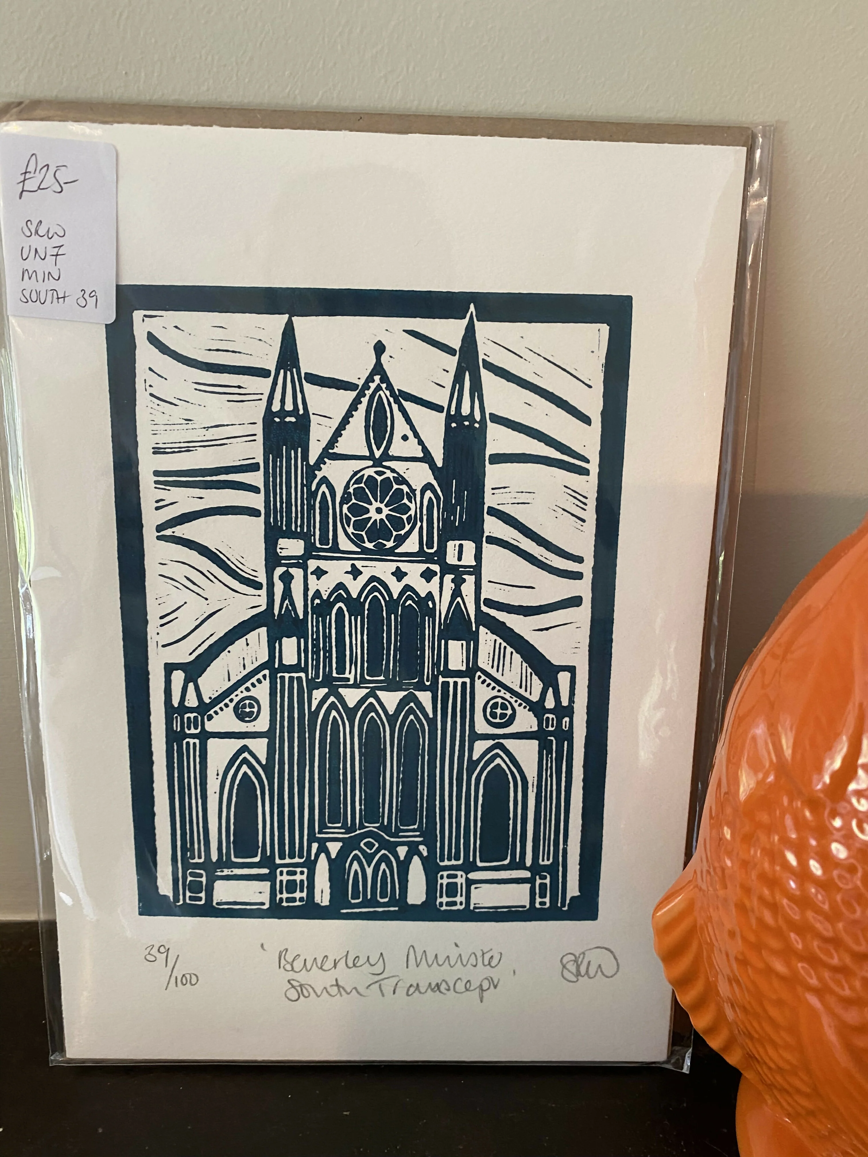 Unframed Limited Edition Lino Prints - 1 - Assorted - Image 11
