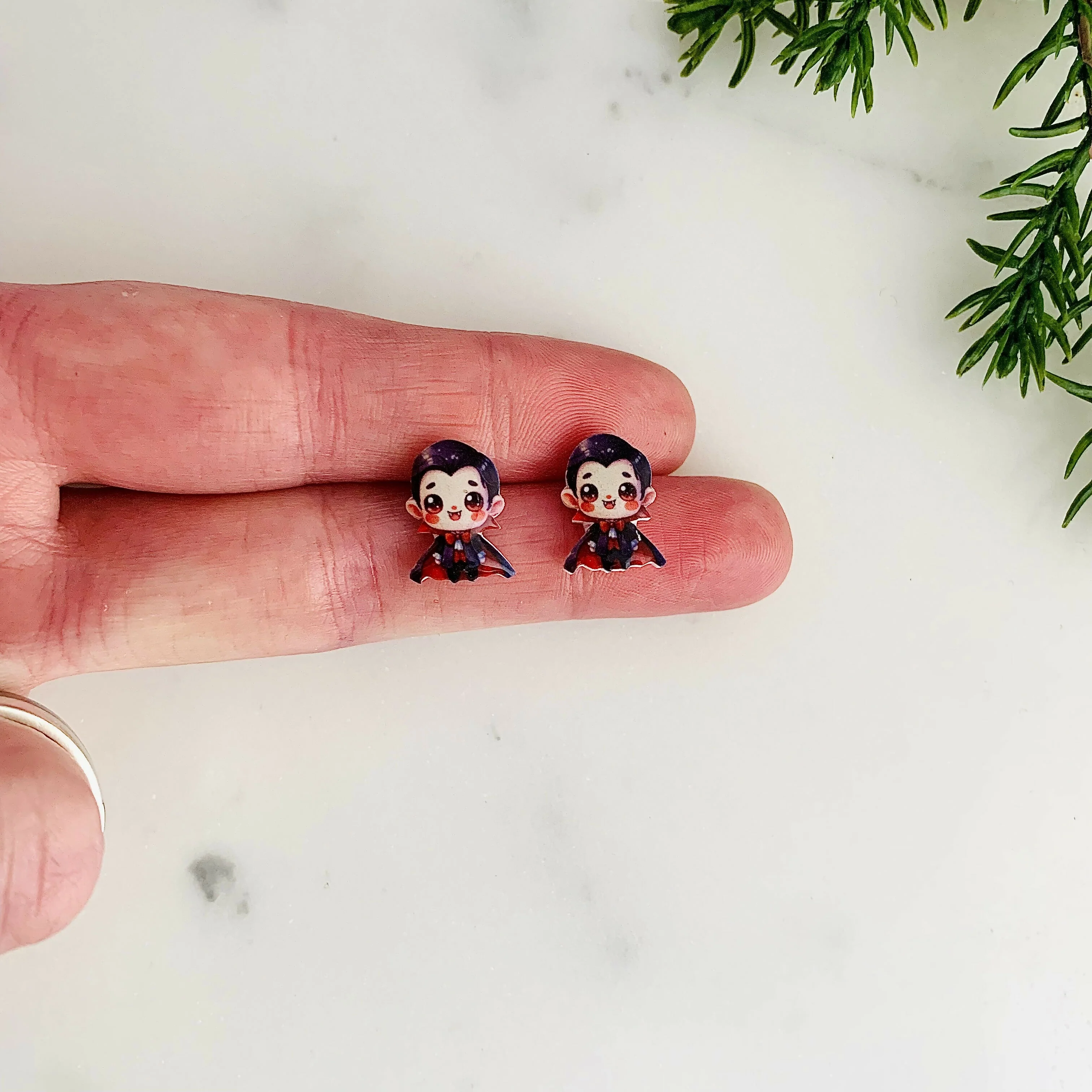 Vampire Stud Earrings - Image 5