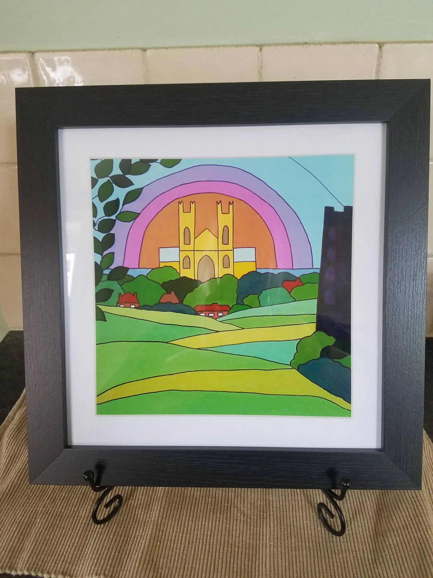 Framed Print - Westwood Sunrise, Beverley - Image 2