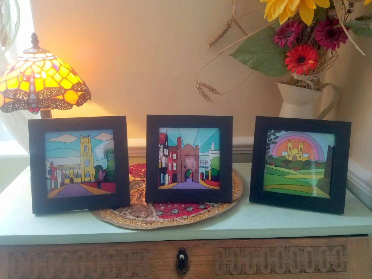 Framed, Mini - Westwood Sunrise, Beverley - Image 3