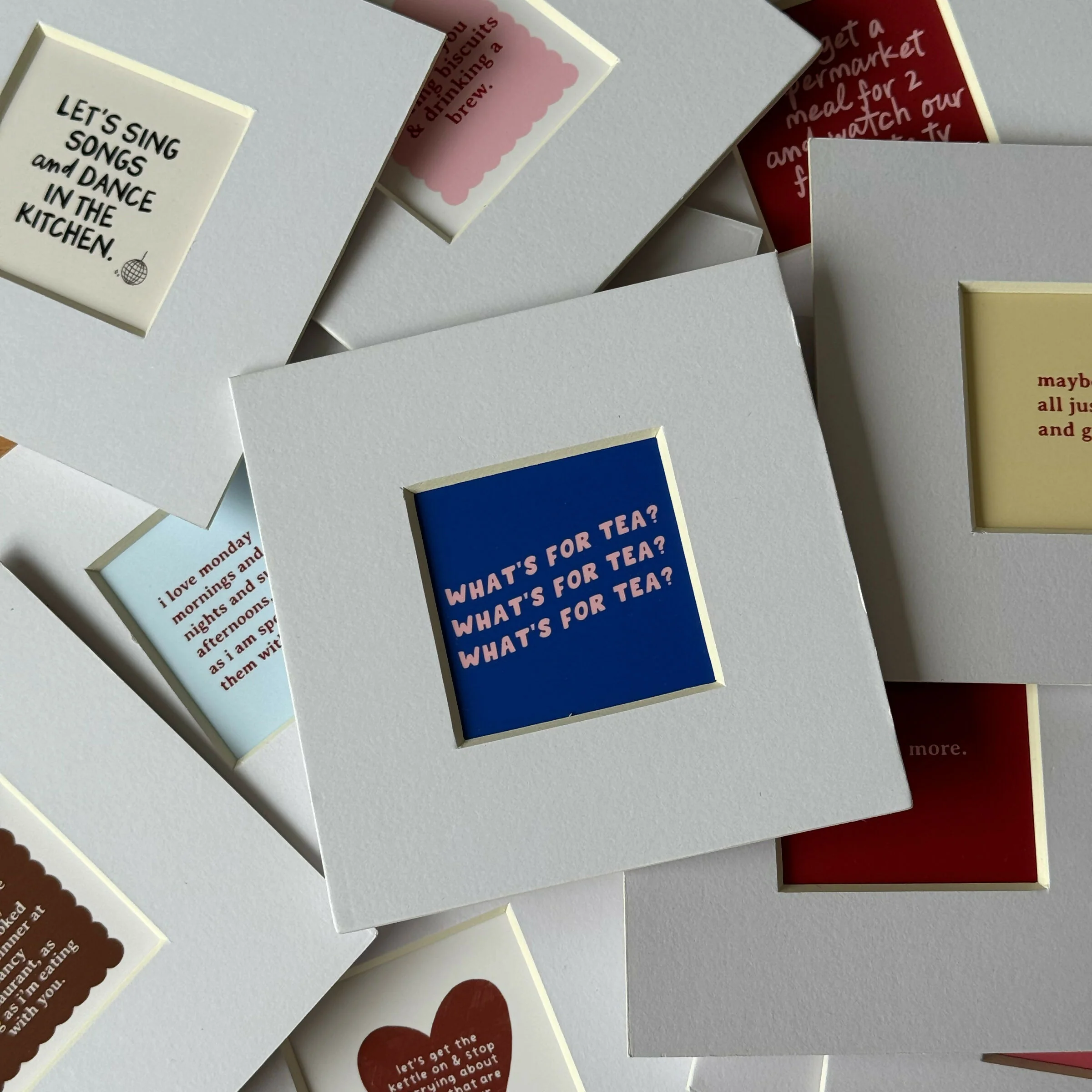 What's For Tea? Mini Print