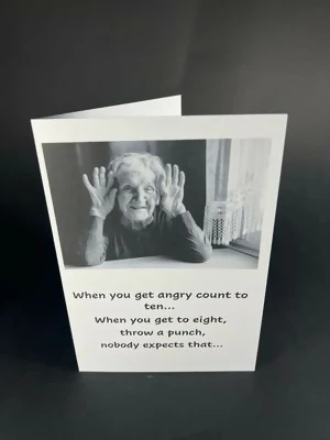 When You Get Angry - Cheeky Card