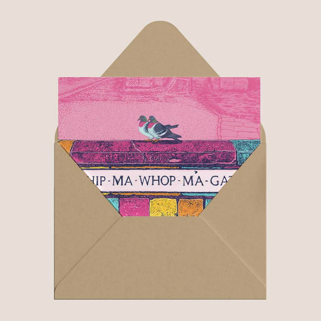 Whip Ma Whop Ma Gate - Greeting Card