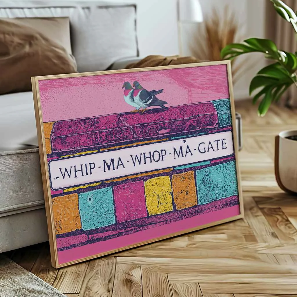Whip-Ma-Whop-Ma-Gate York Art Print