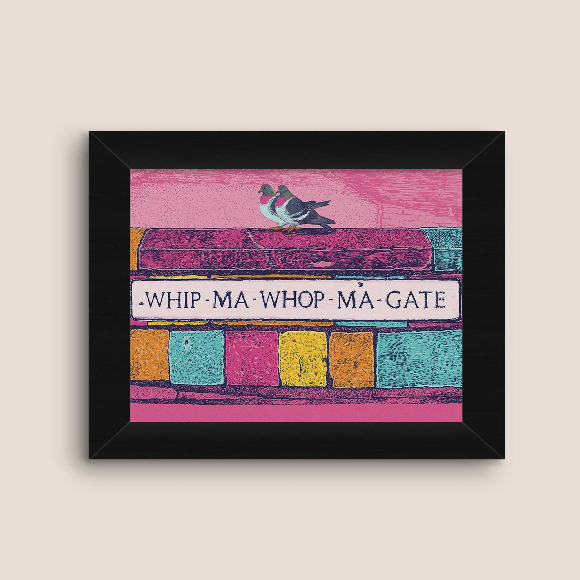 Whip-Ma-Whop-Ma-Gate York Art Print - Image 2