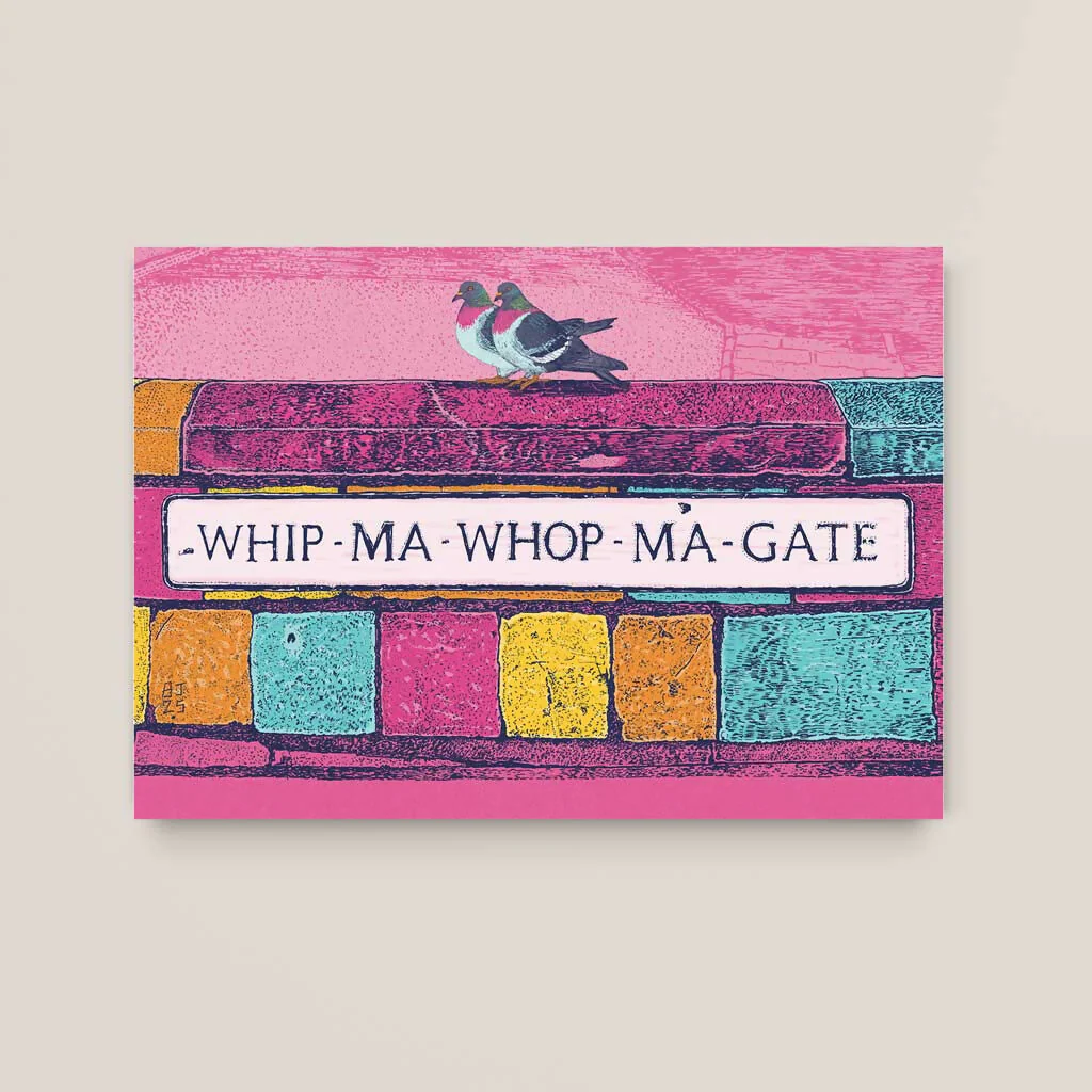 Whip-Ma-Whop-Ma-Gate York Art Print - Image 3