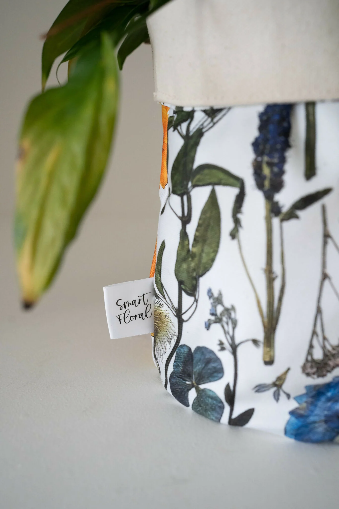 White Multicoloured Pot Bag - Large - Image 2