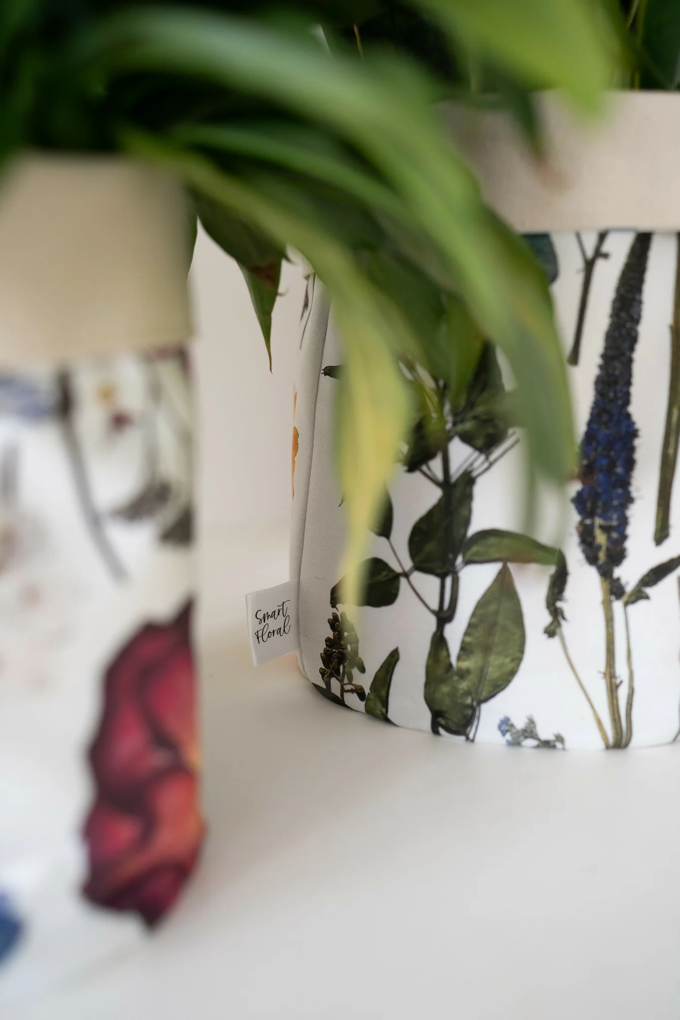 White Multicoloured Pot Bag - Large - Image 3
