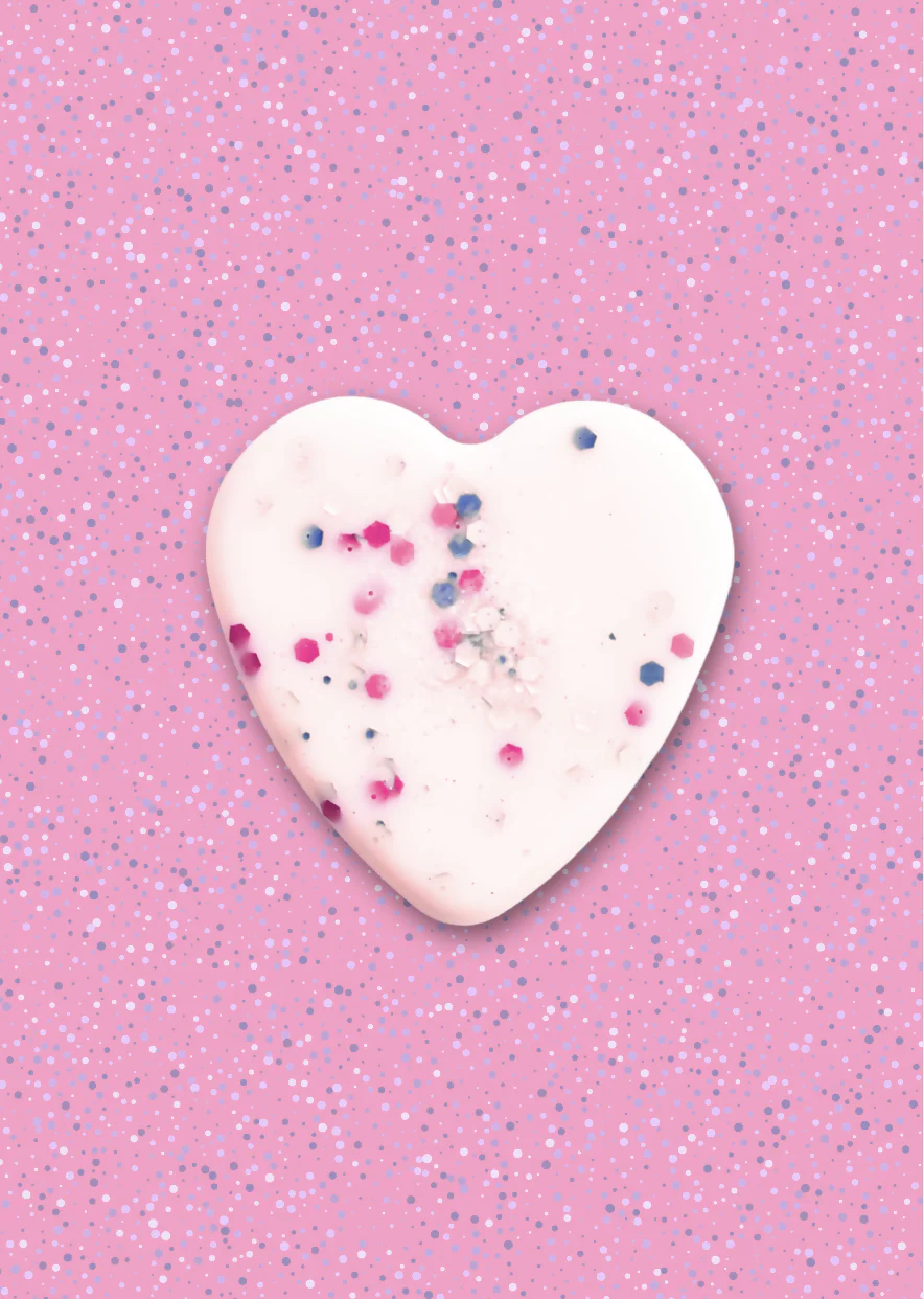Who's That Wonderful Girl? - Parma Violets fragranced Snappy Heart Wax Melt