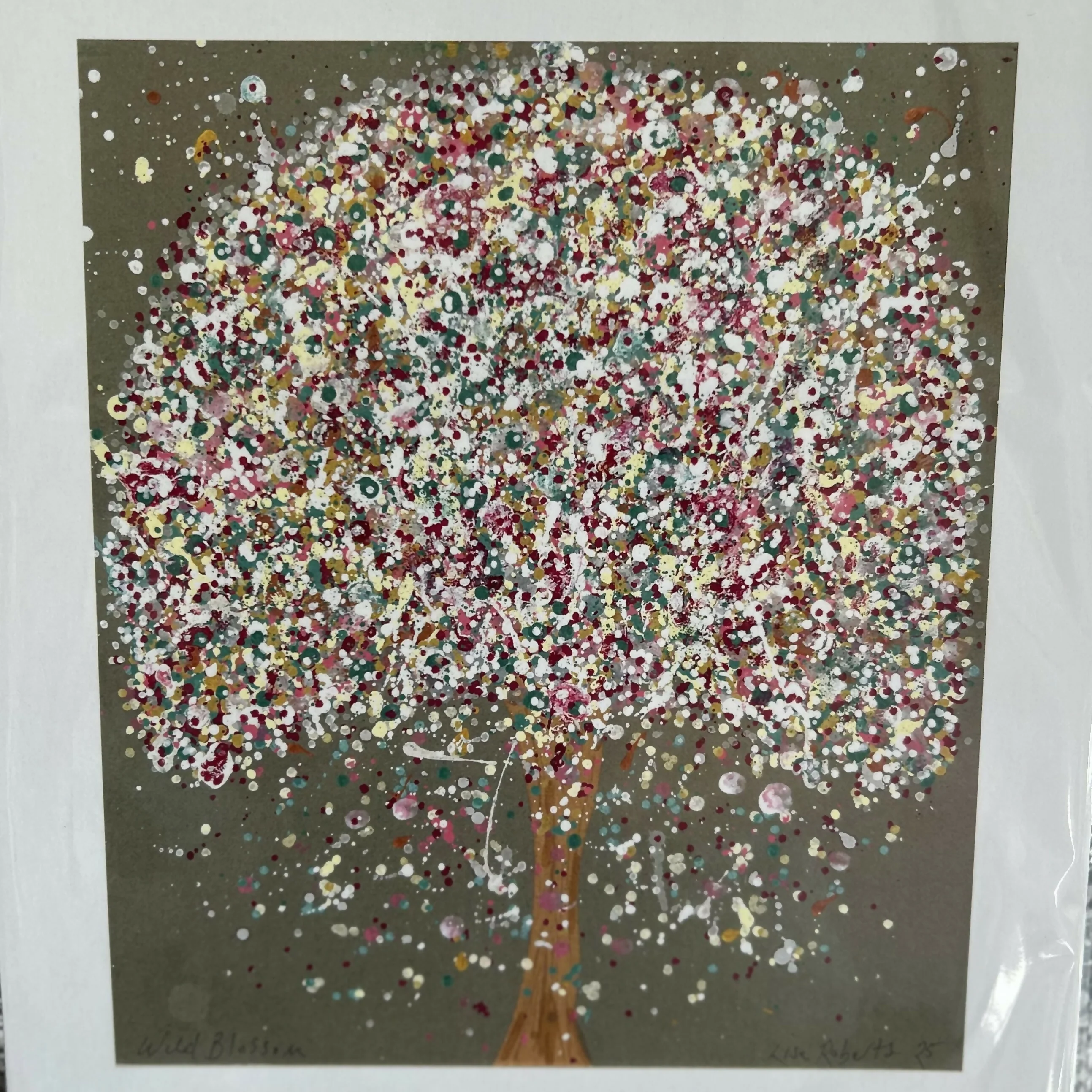 WILD BLOSSOM A4 Signed Print