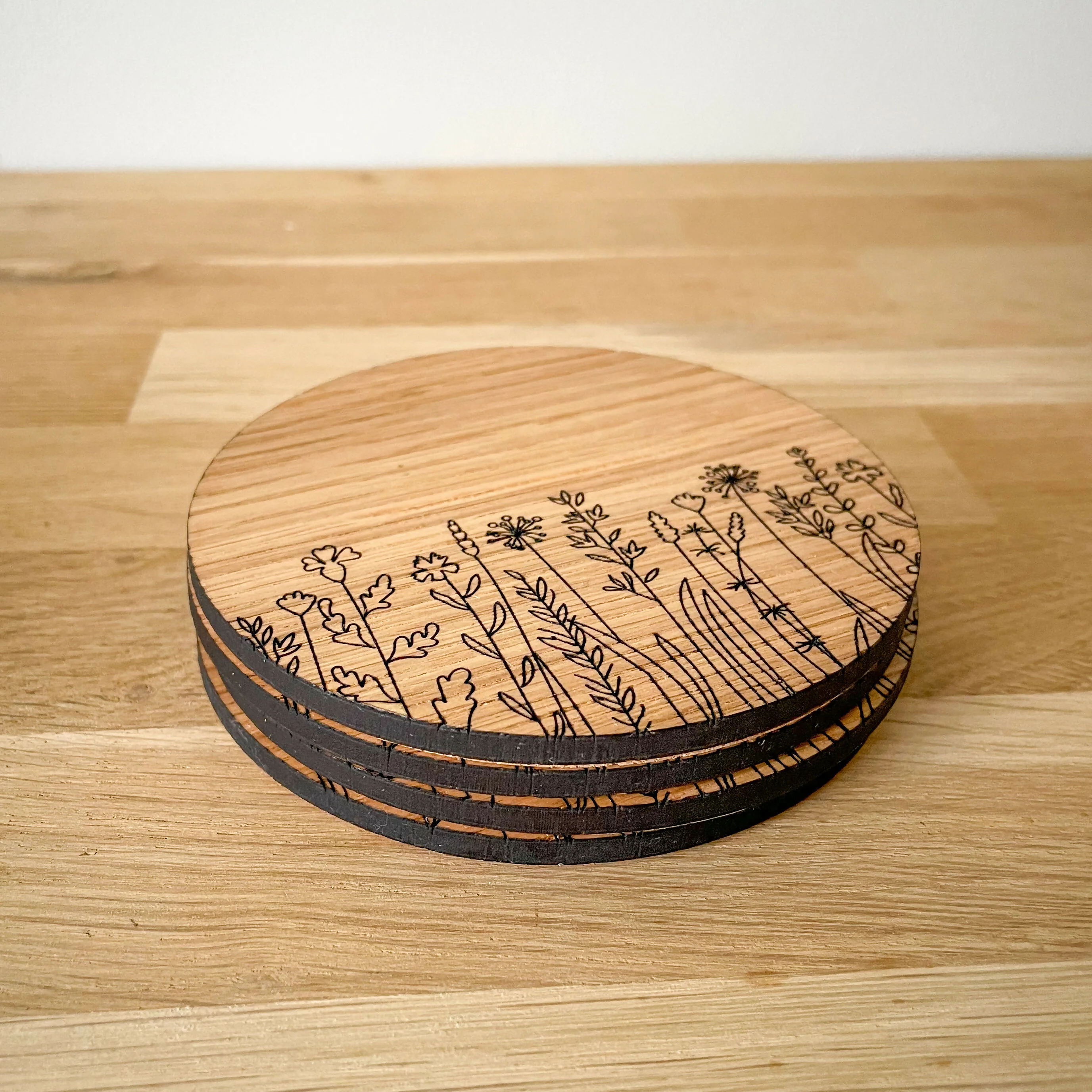 Wildflower Coasters (Set of 4)