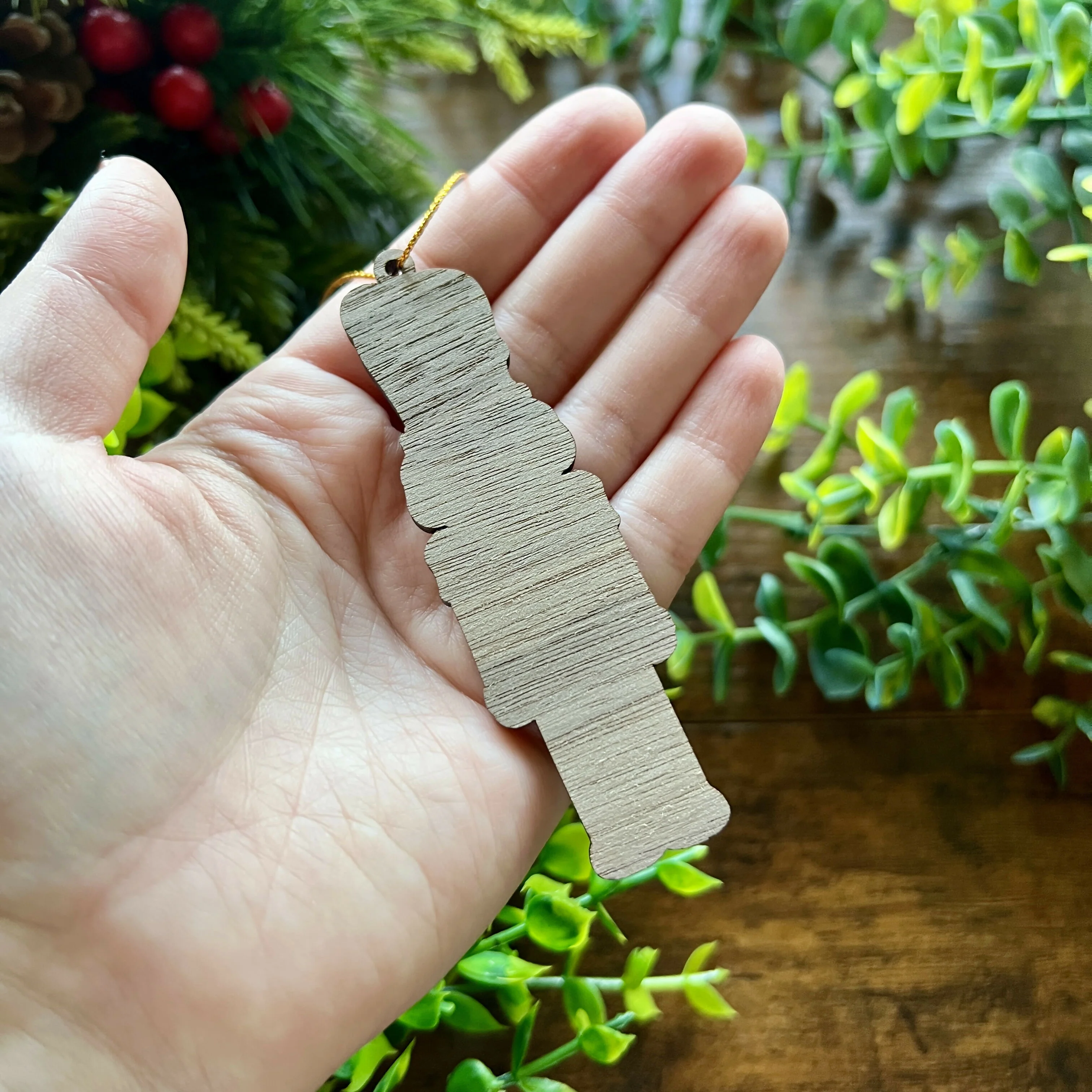 'Wilhelm' Nutcracker Wooden Decoration - Image 5