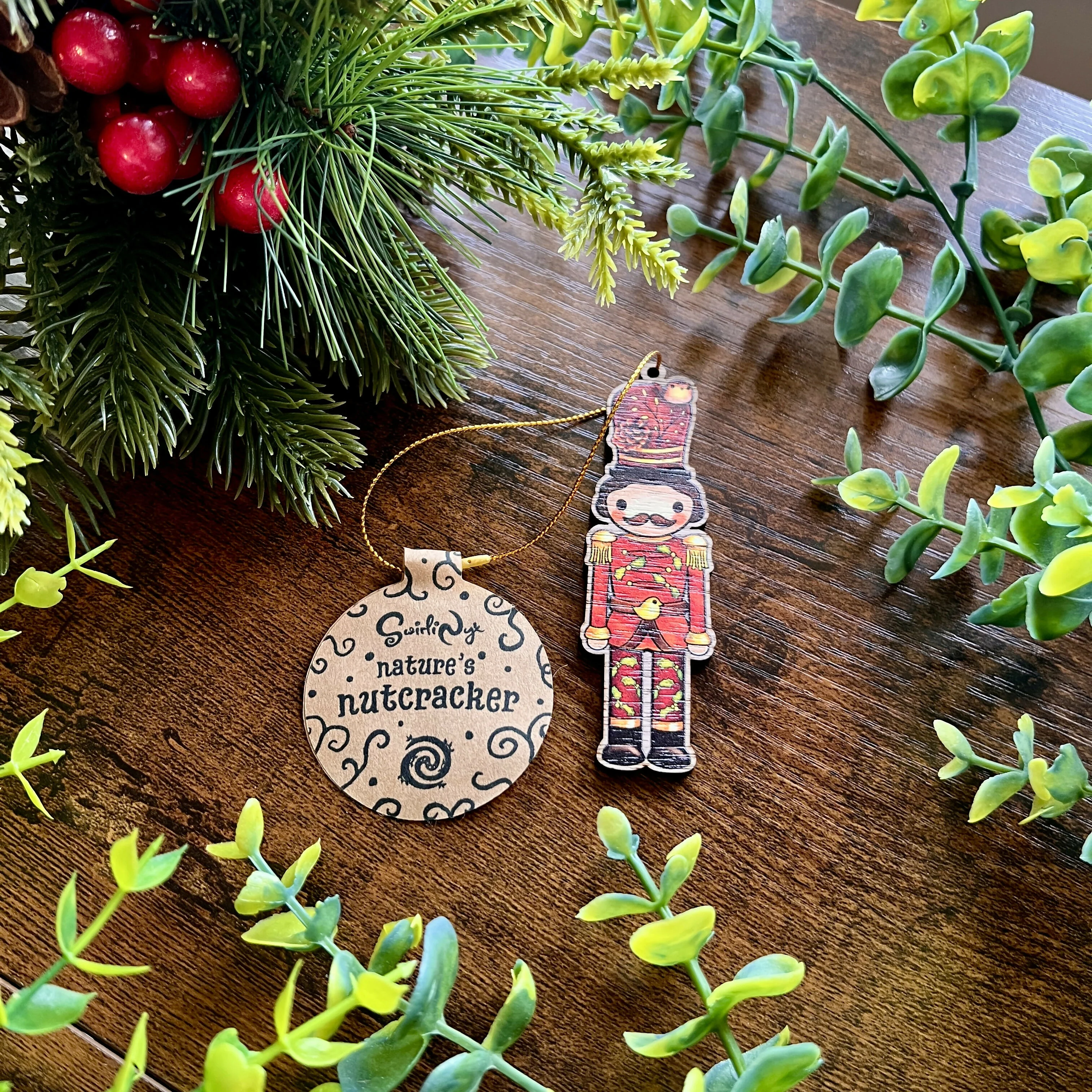 'Wilhelm' Nutcracker Wooden Decoration - Image 6