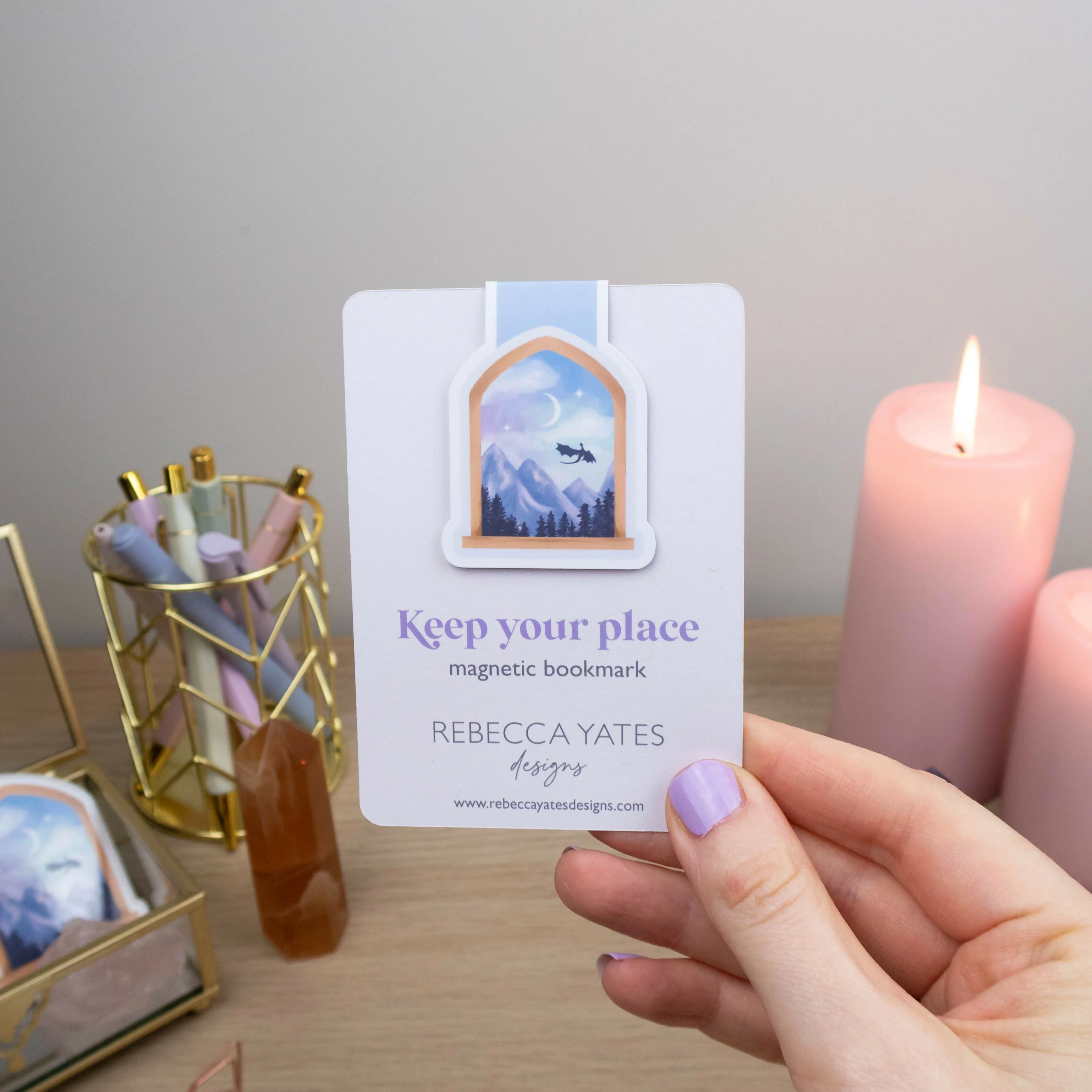 Window to a New World - Magnetic Bookmark