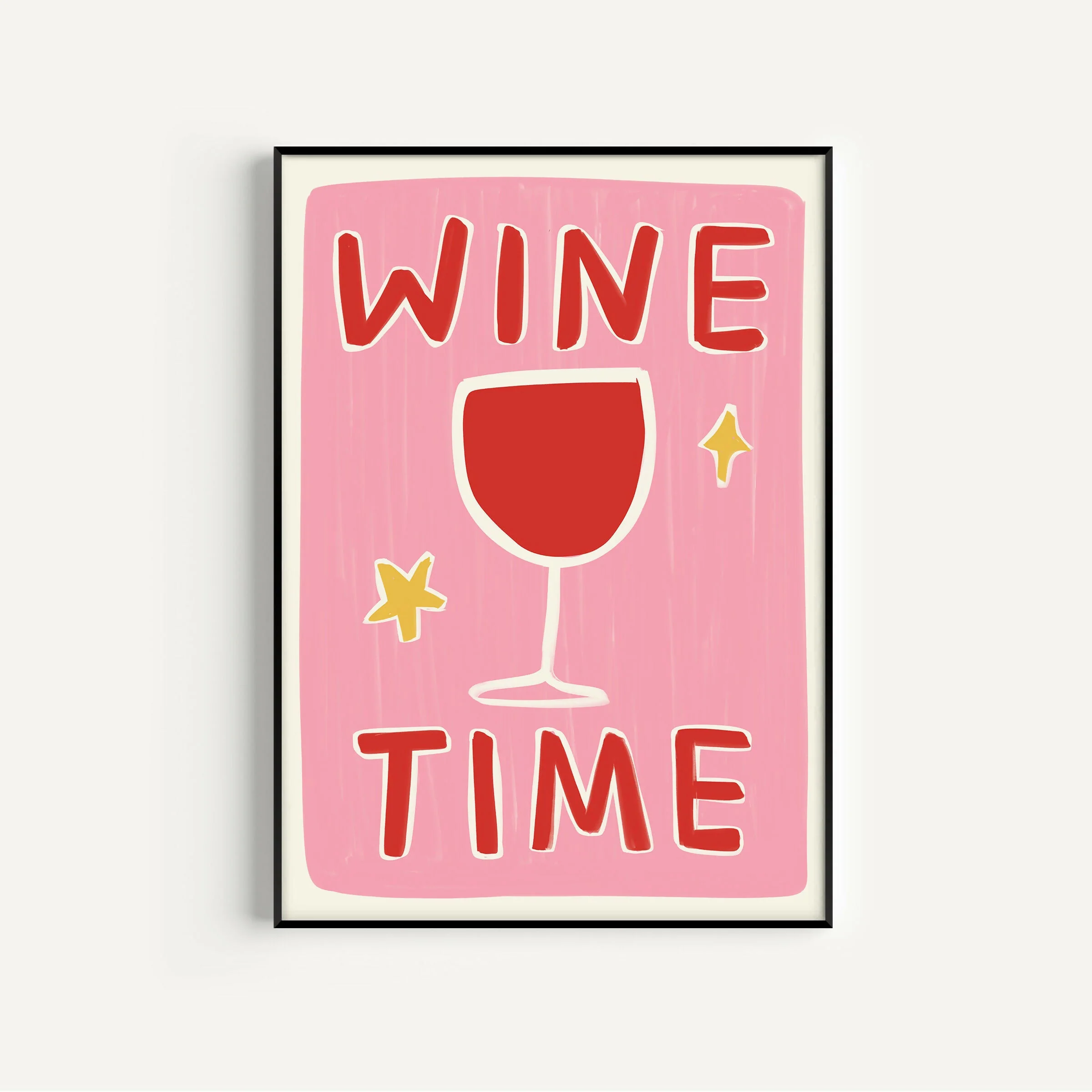Wine Time Print