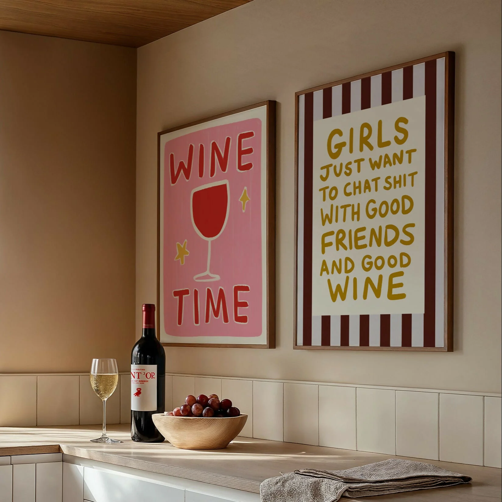 Wine Time Print - Image 2