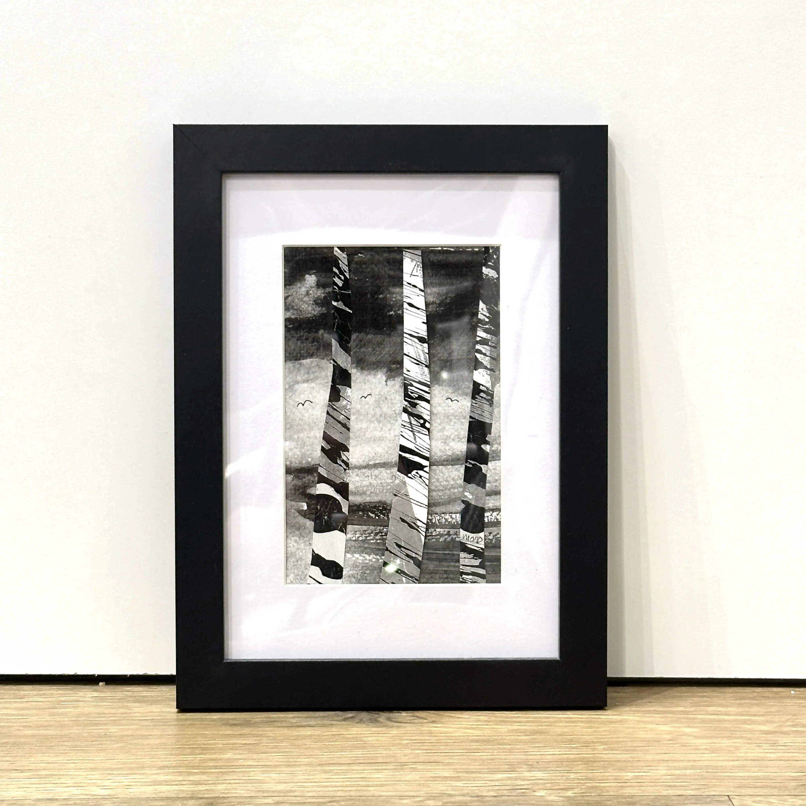Winter 24cm x 18cm Framed (Black)