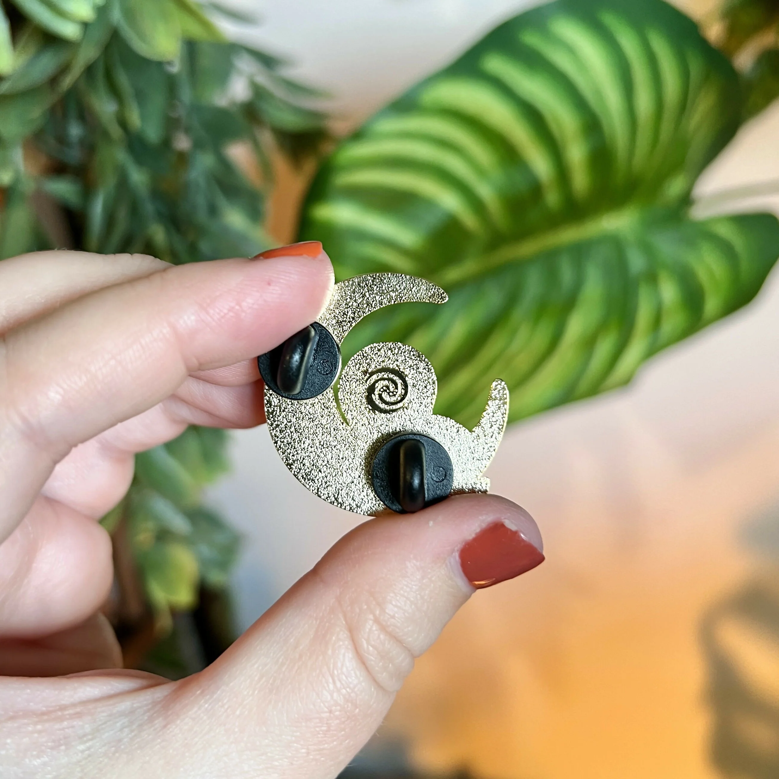 Wisper the Ghost Enamel Pin - Image 2