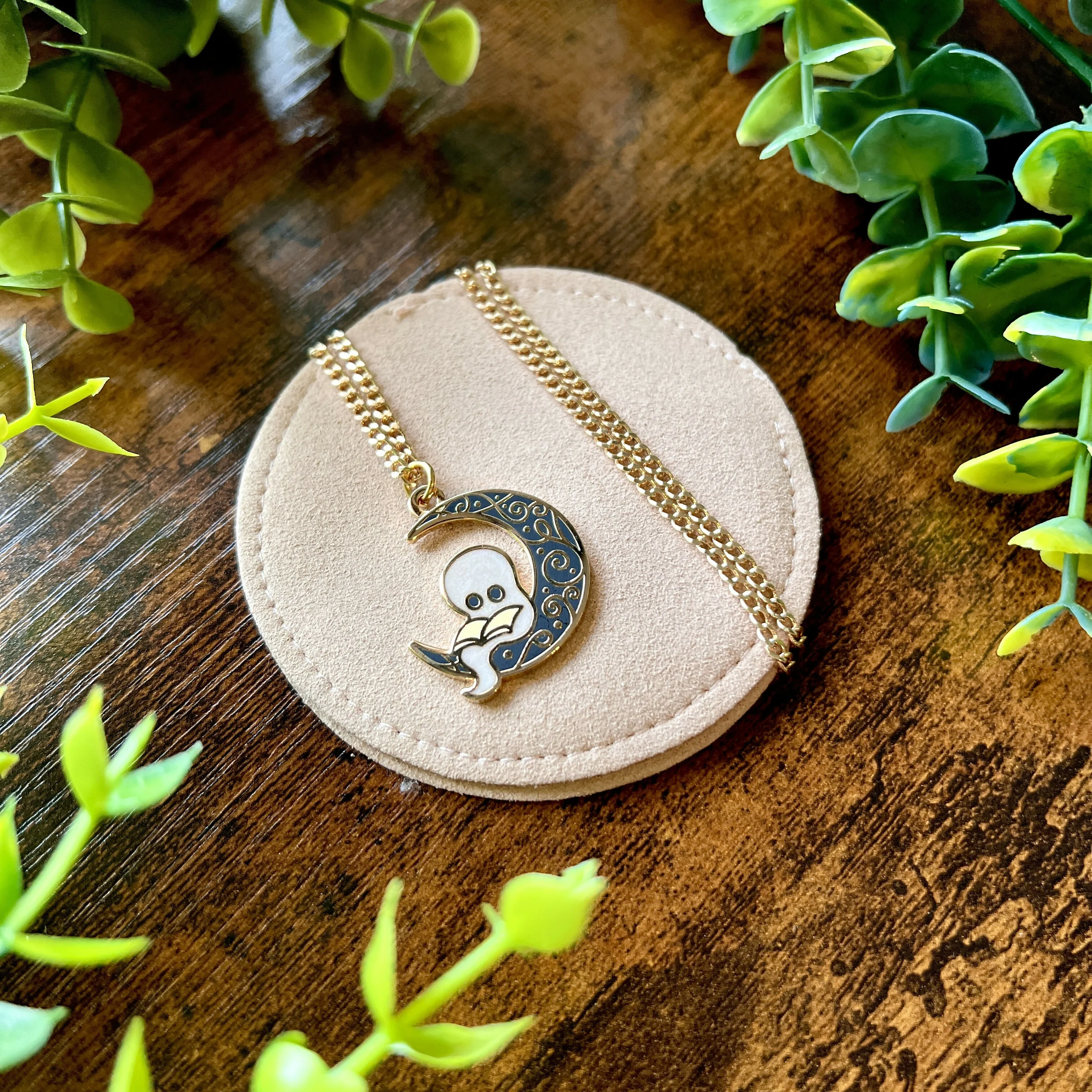 Wisper the Ghost Pendant Necklace - Image 7