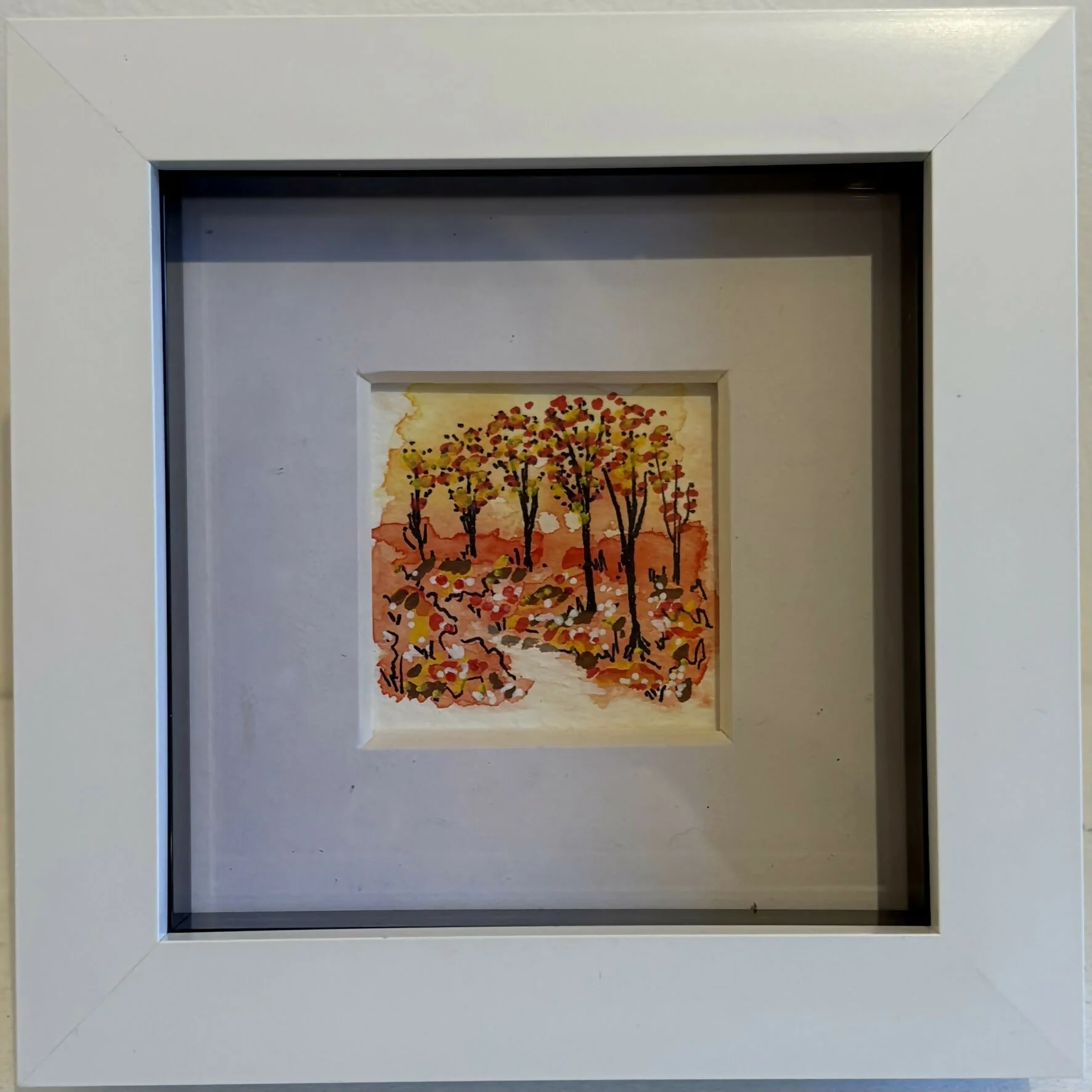 Woodland Walk Original Watercolour