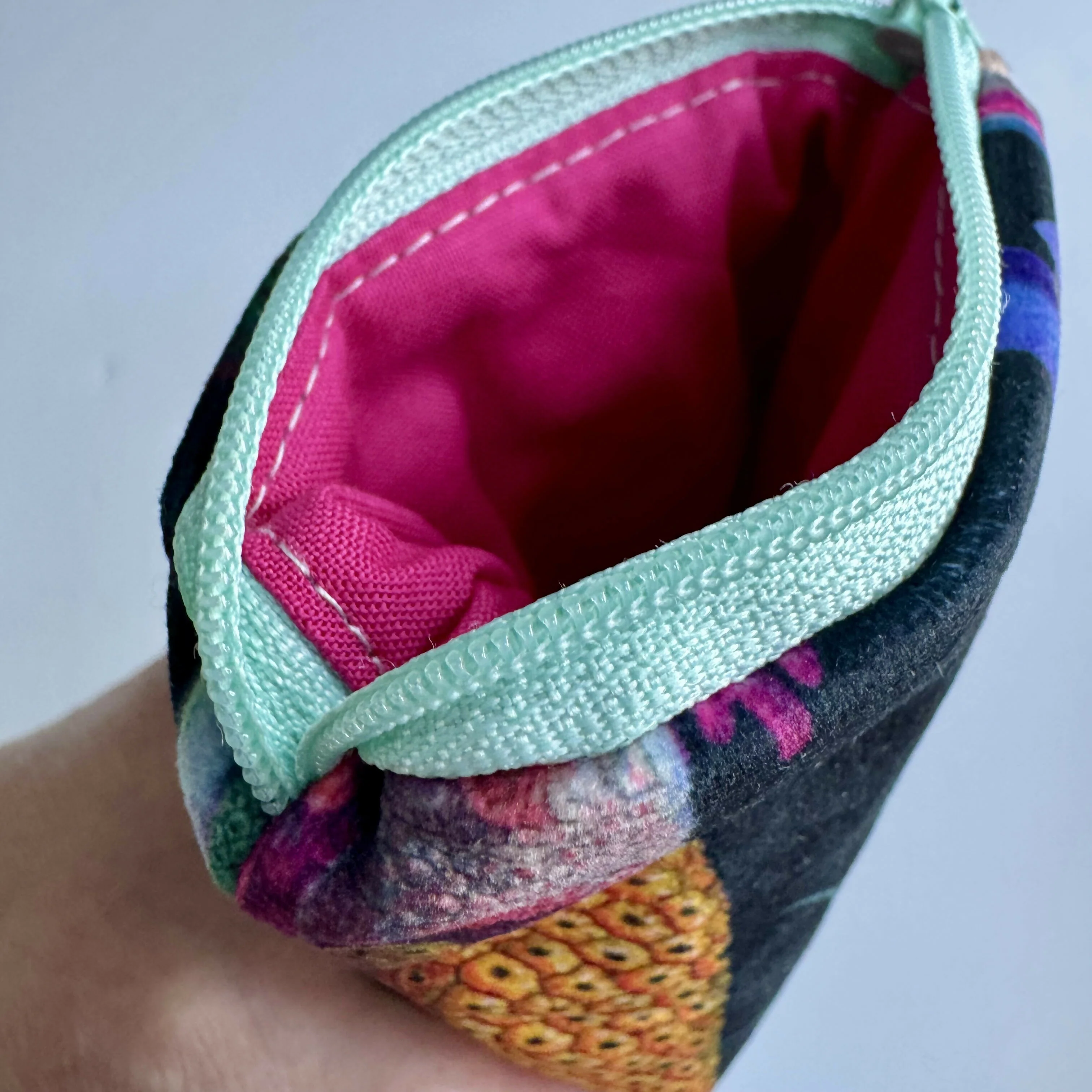 XL Velvet Glasses Case/ Phone Case - Vibrant Tropical - Image 2