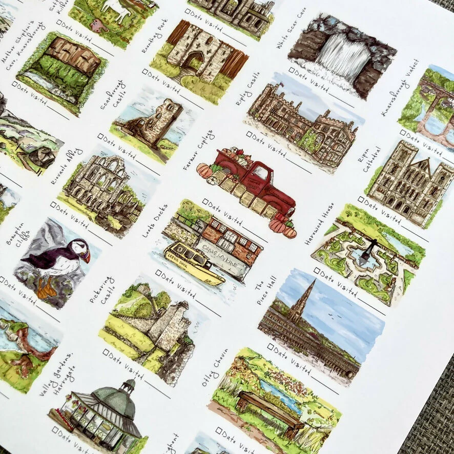 Yorkshire Adventures Art Print - Image 4