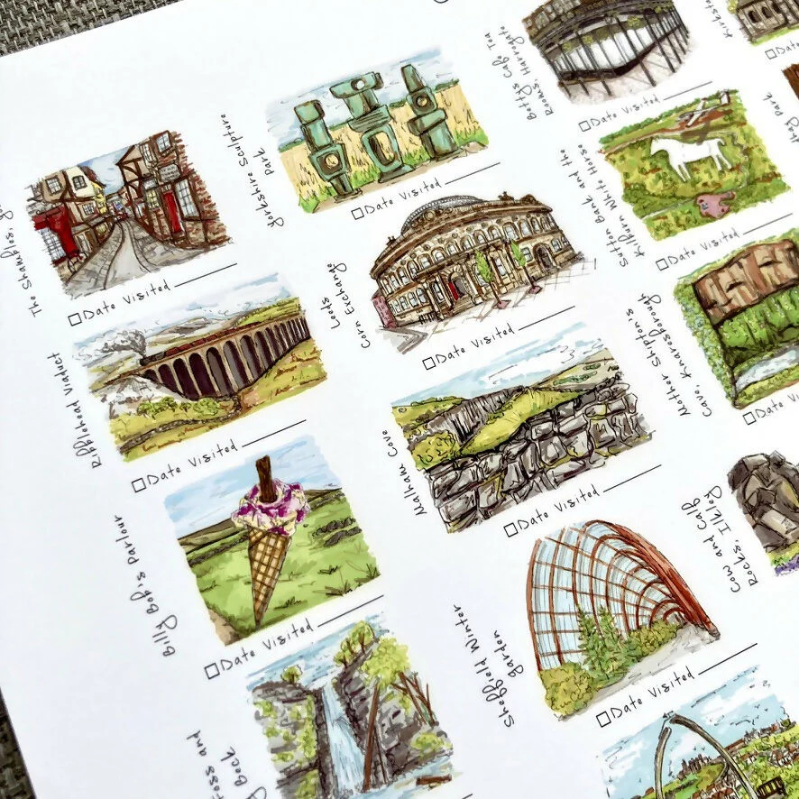 Yorkshire Adventures Art Print - Image 6