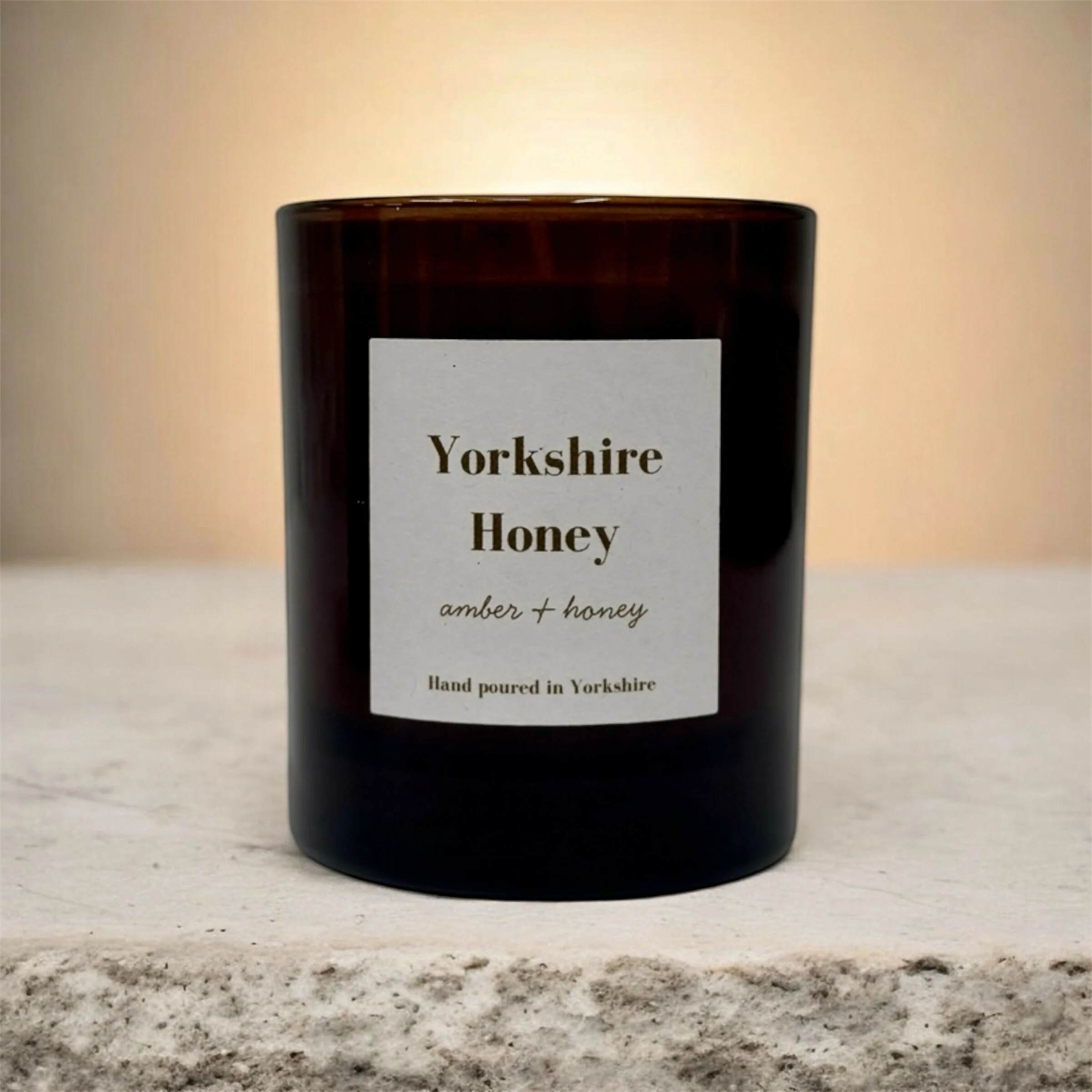 Yorkshire Honey - Amber and Honey Scented Candle - 160g