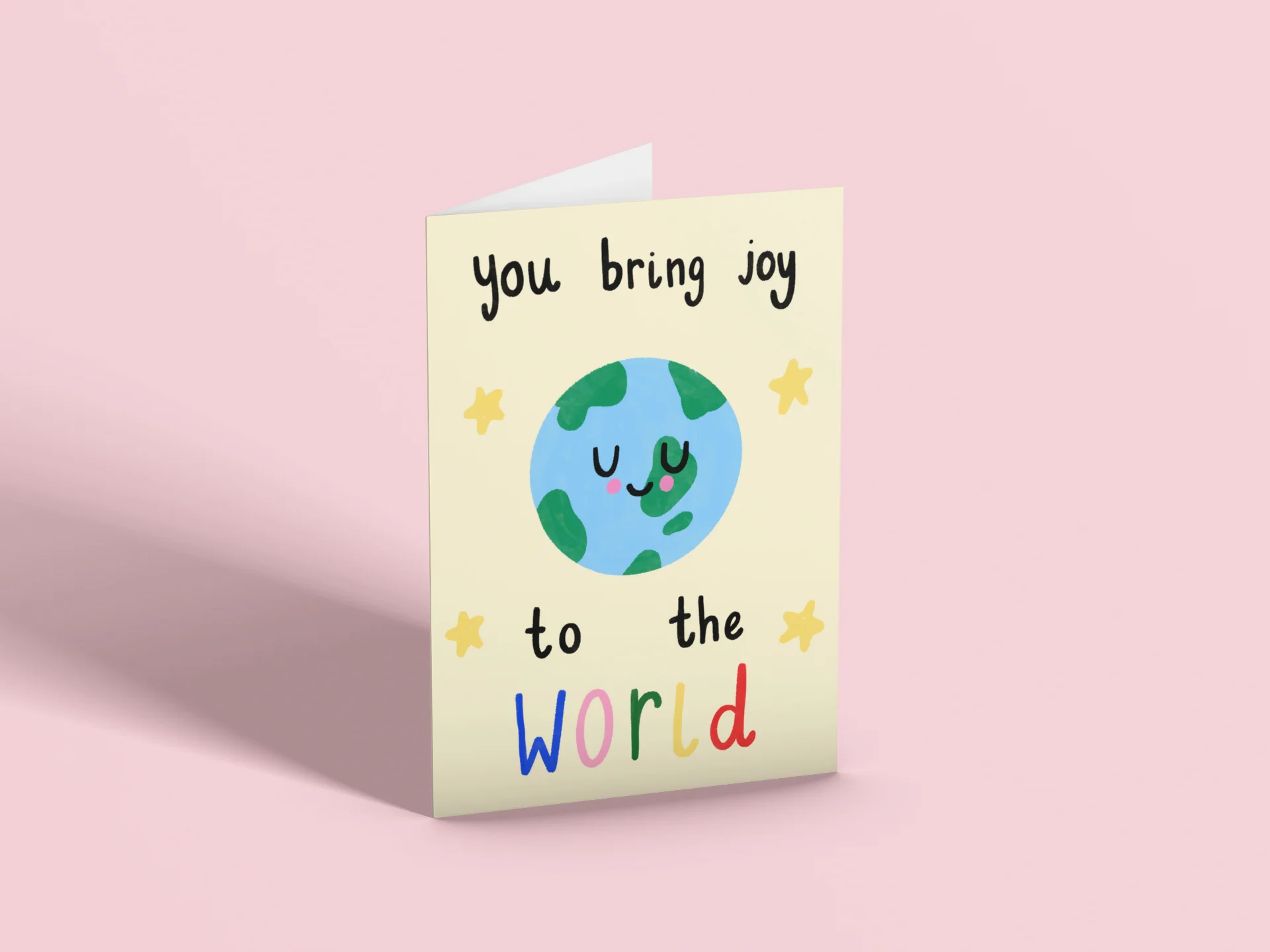 You Bring Joy To The World Card